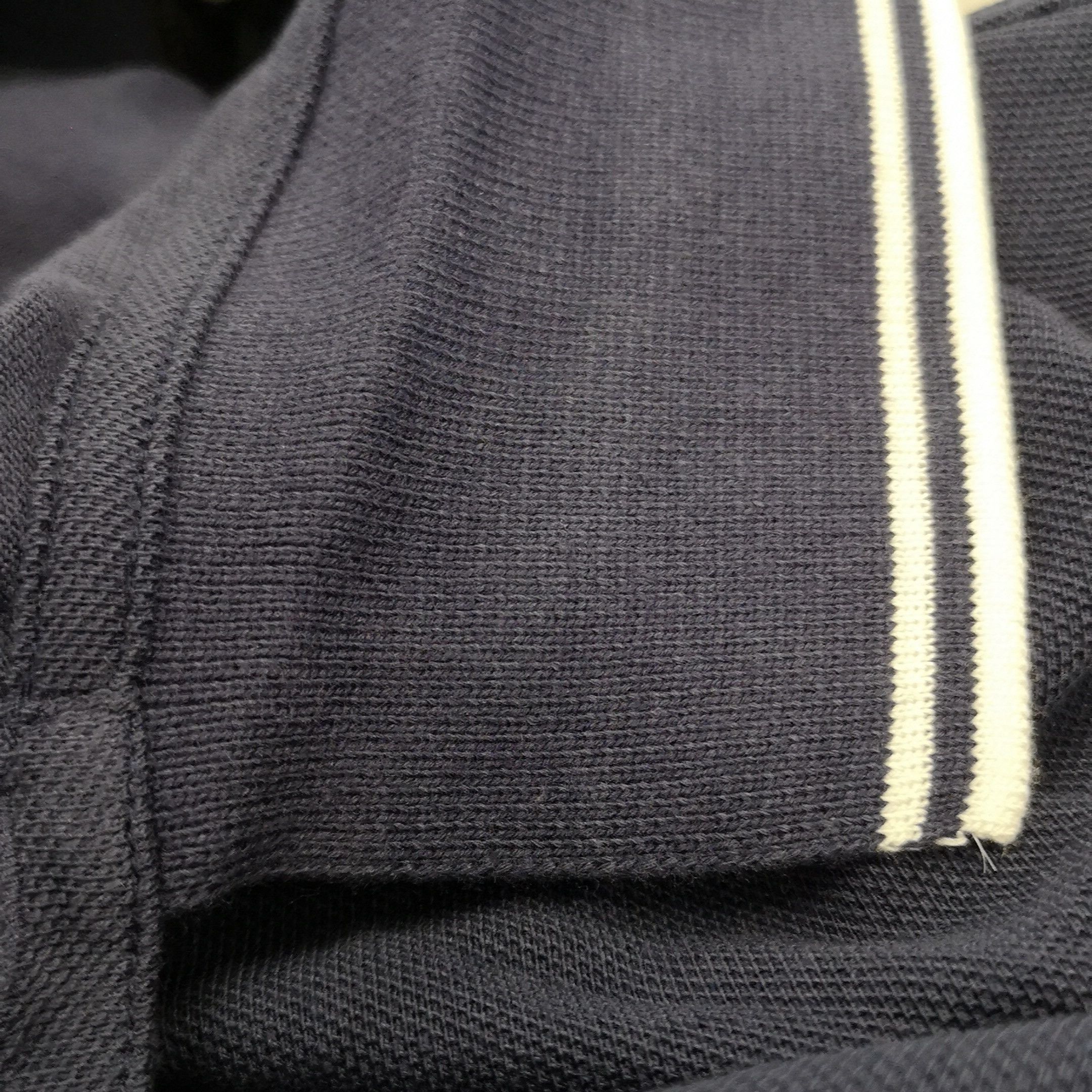 Prada Prada Panther Patch Striped Collar Polo Shirt M Size US M / EU 48-50 / 2 - 11 Thumbnail