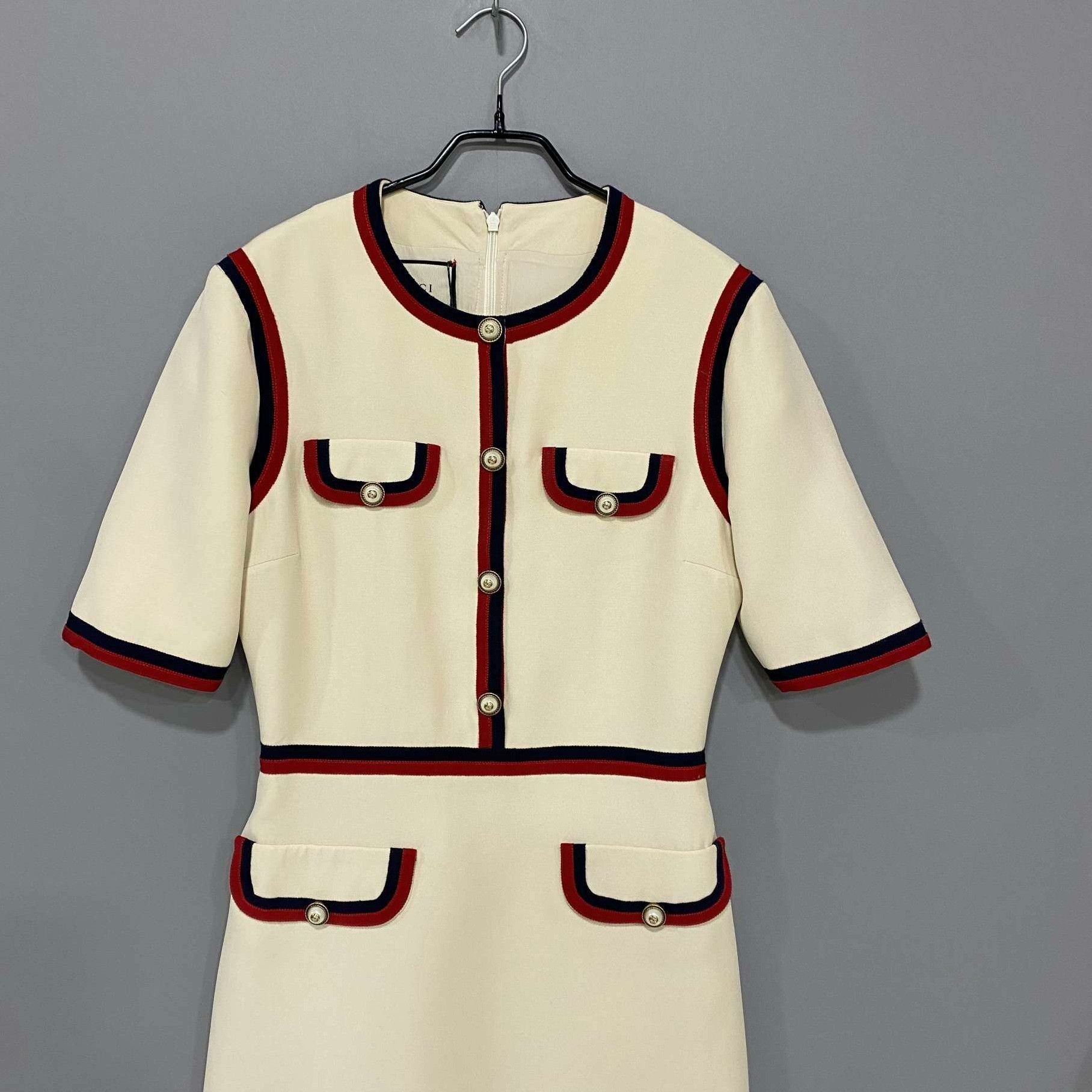 Gucci Gucci Beige Dress it_44 Women Size M / US 6-8 / IT 42-44 - 2 Thumbnail