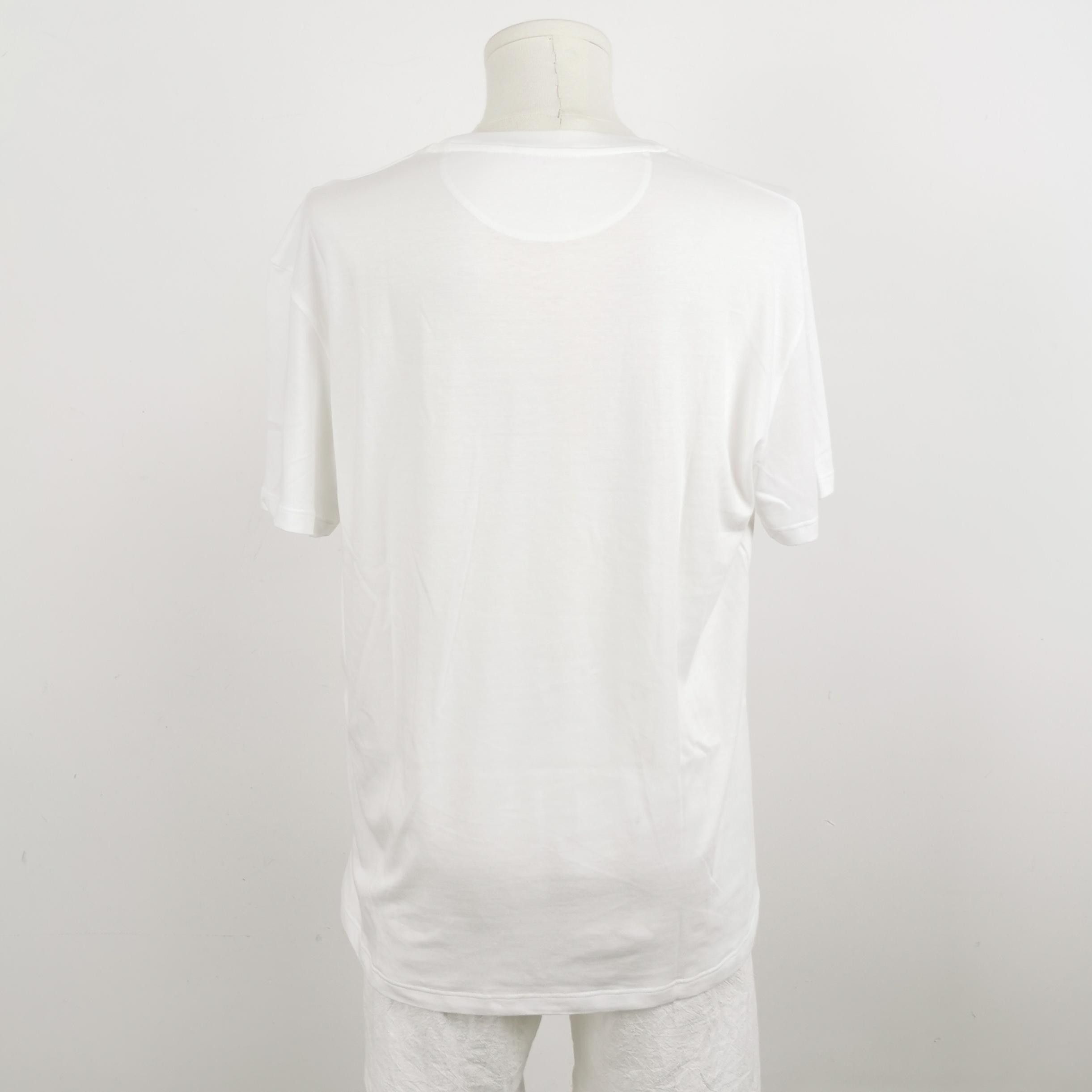 Valentino Valentino Plain Cotton T-Shirt XL Size US XL / EU 56 / 4 - 4 Thumbnail
