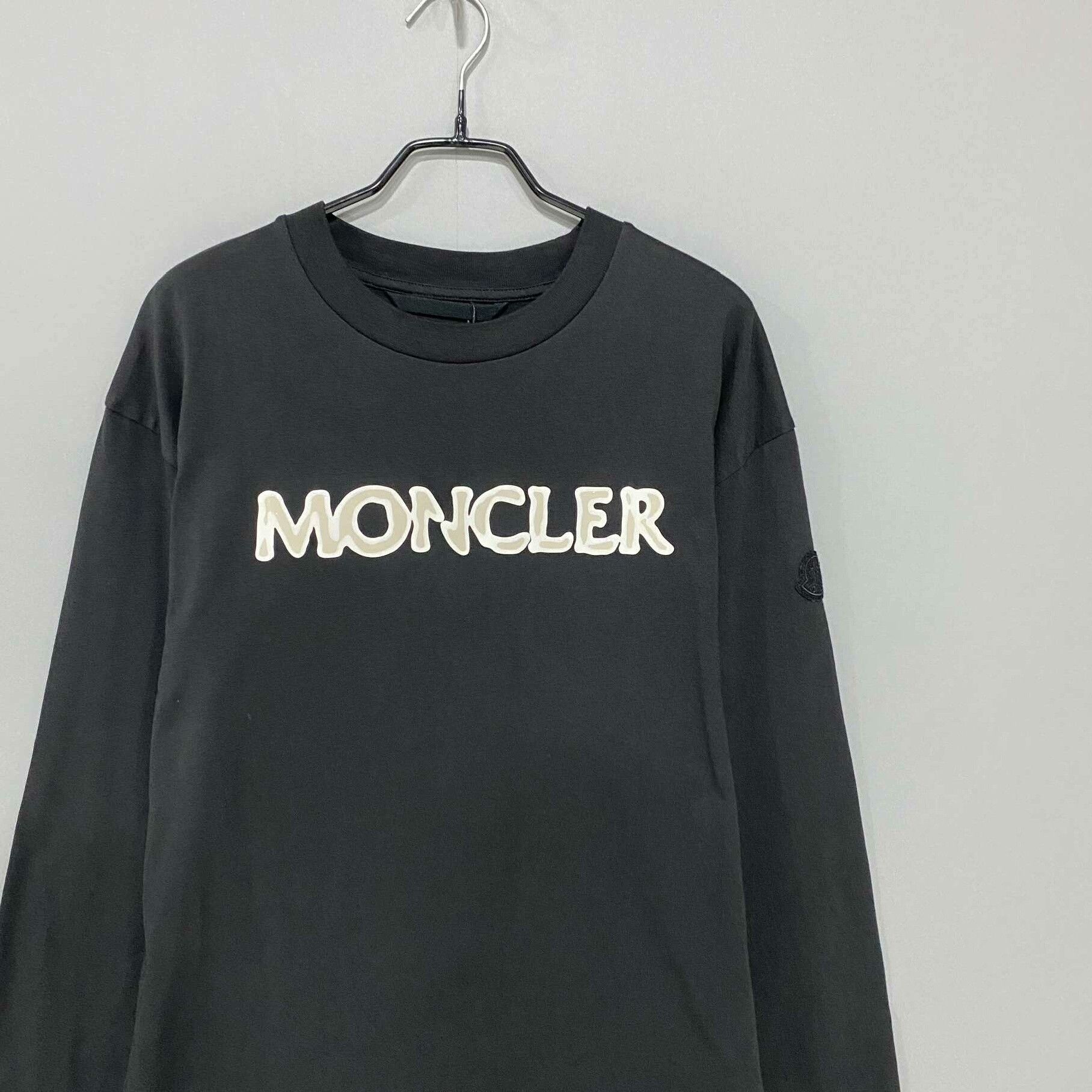 Moncler Moncler Retro Black T-Shirt S Women Size S / US 4 / IT 40 - 2 Thumbnail
