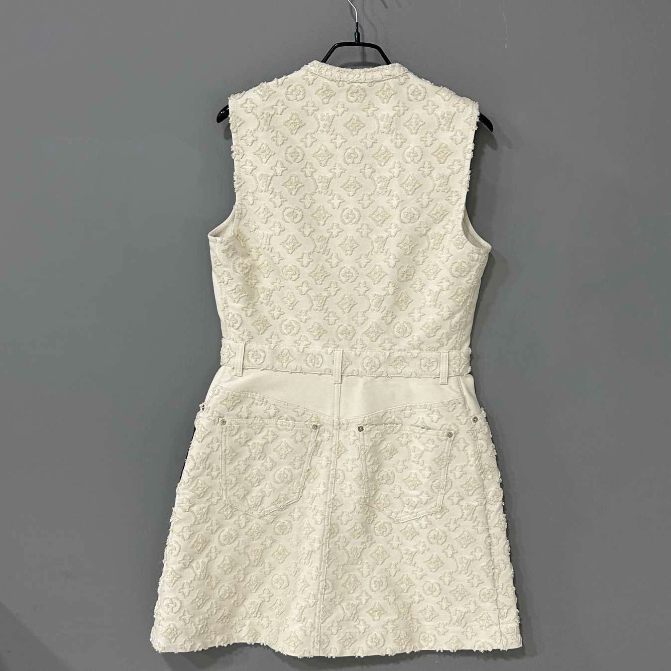 Louis Vuitton Louis Vuitton Denim Dress XS Women Size XS / US 0-2 / IT 36-38 - 3 Thumbnail