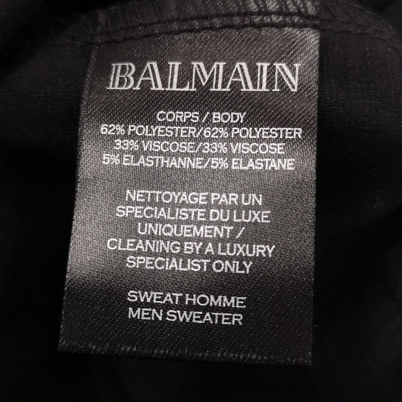 Balmain Balmain Embossed Logo Sweatshirt XXS Size US XXS / EU 40 - 9 Thumbnail