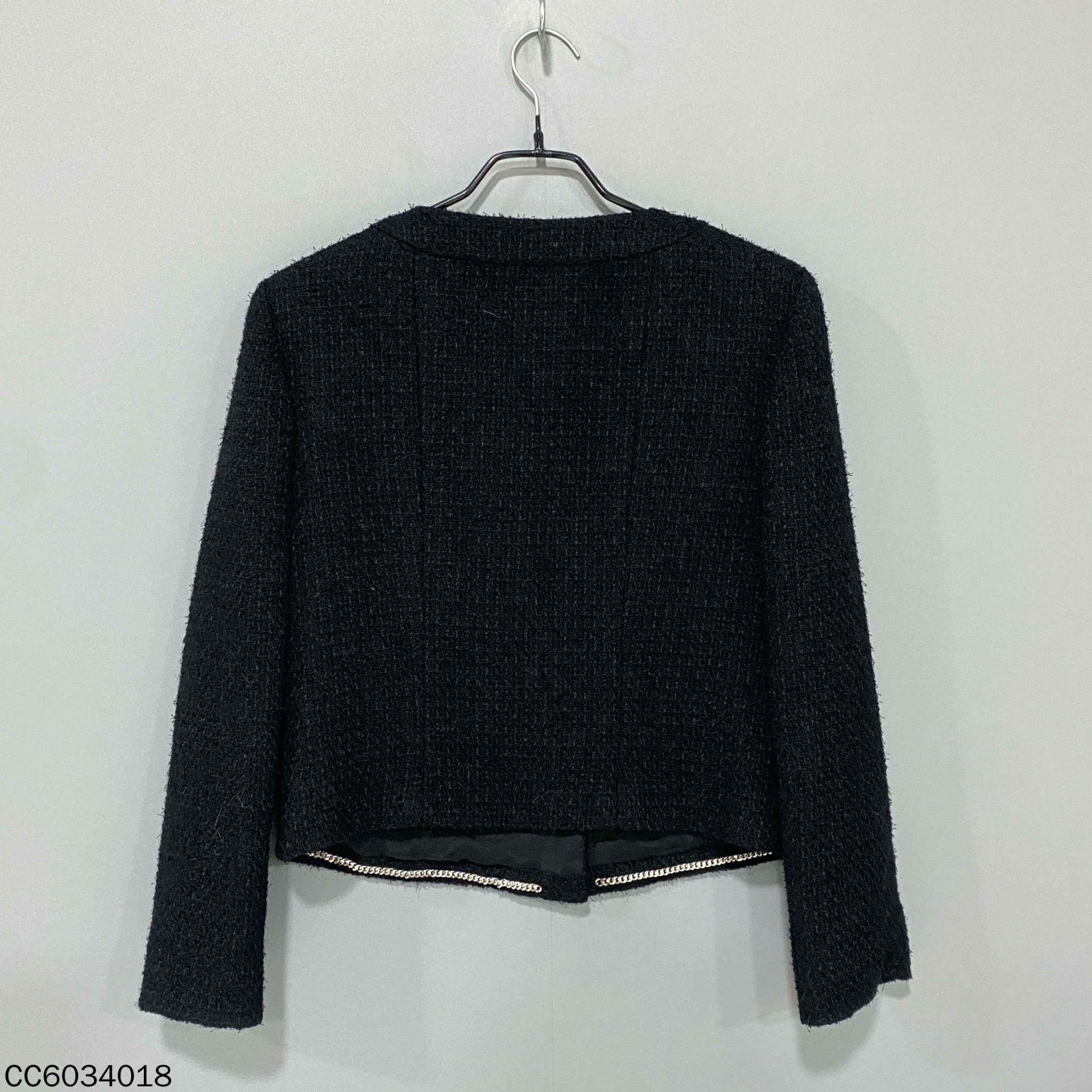Chanel Chanel Knit Black Jacket it_38 Women Size XS / US 0-2 / IT 36-38 - 3 Thumbnail