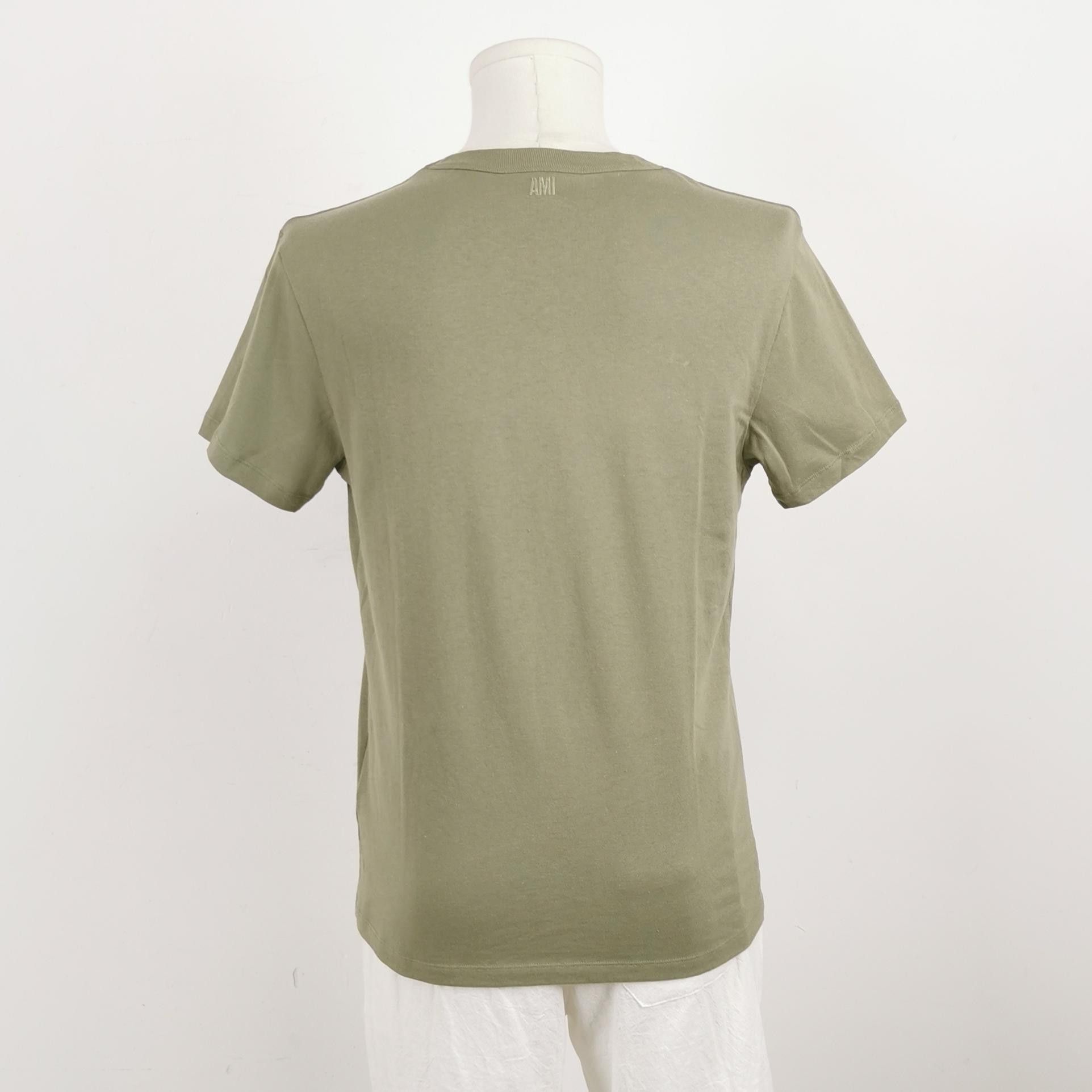 AMI AMI Heart Logo Cotton T-Shirt Size XS Size US XS / EU 42 / 0 - 4 Thumbnail
