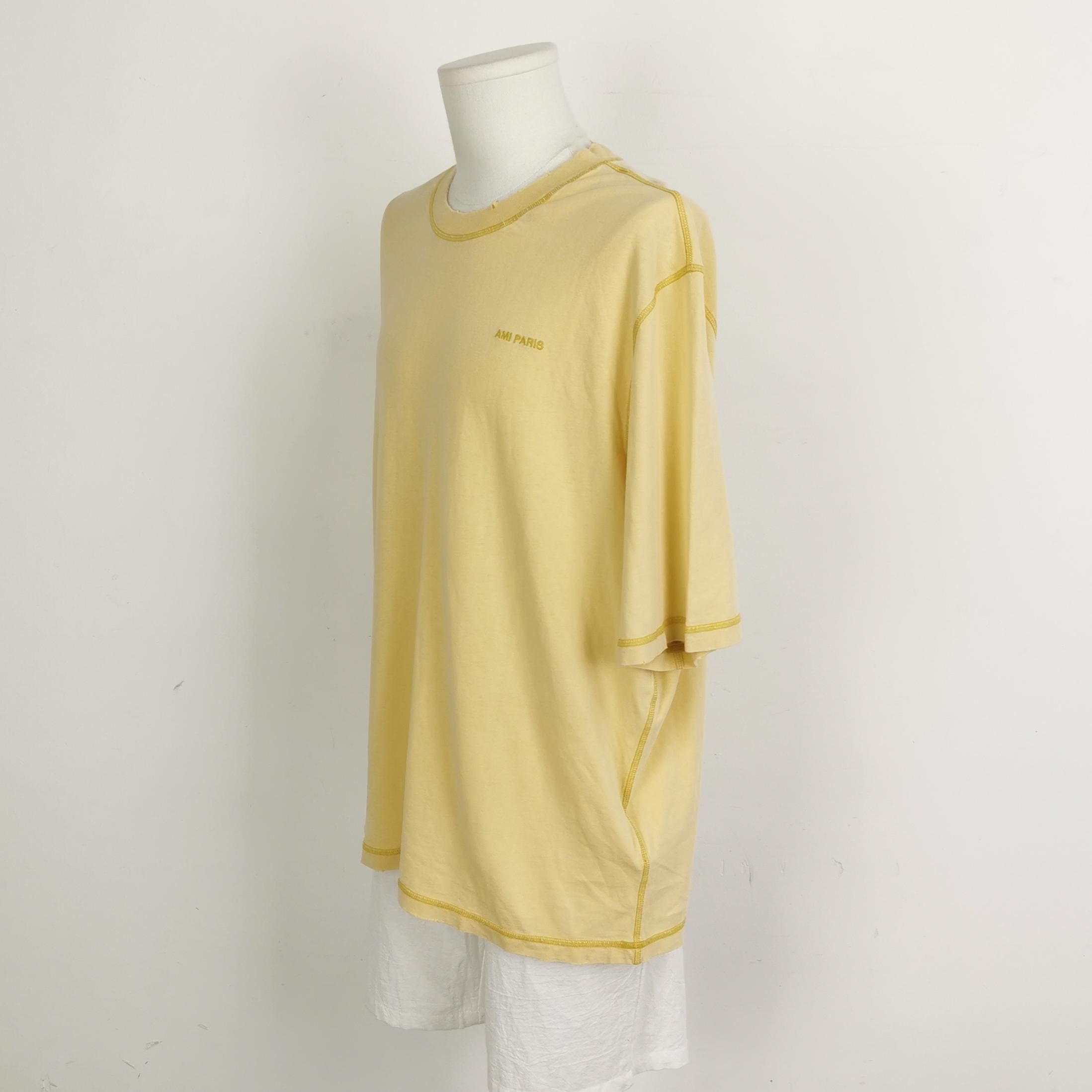 AMI AMI Logo Embroidery T-Shirt US L Size US L / EU 52-54 / 3 - 3 Thumbnail