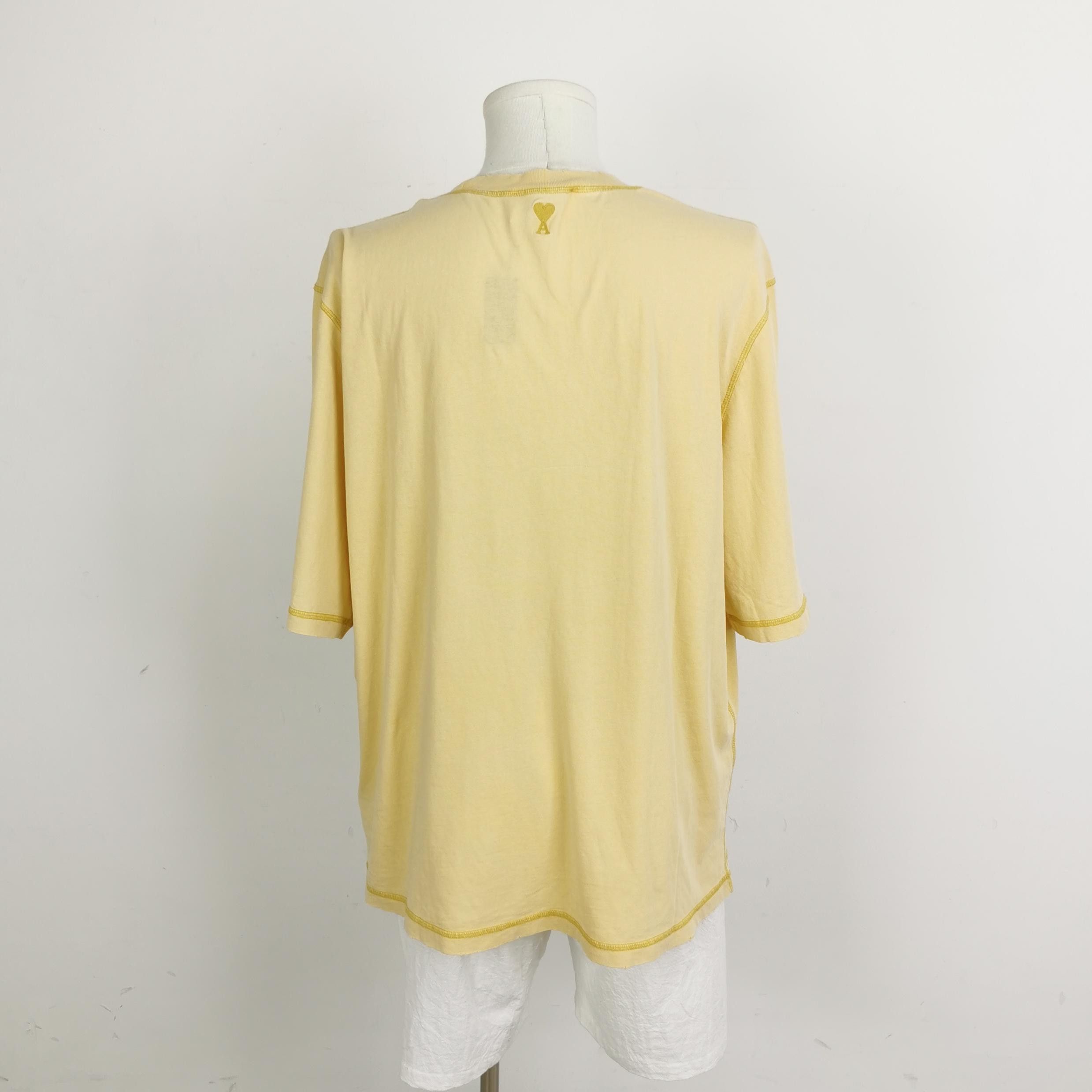 AMI AMI Logo Embroidery T-Shirt US L Size US L / EU 52-54 / 3 - 4 Thumbnail