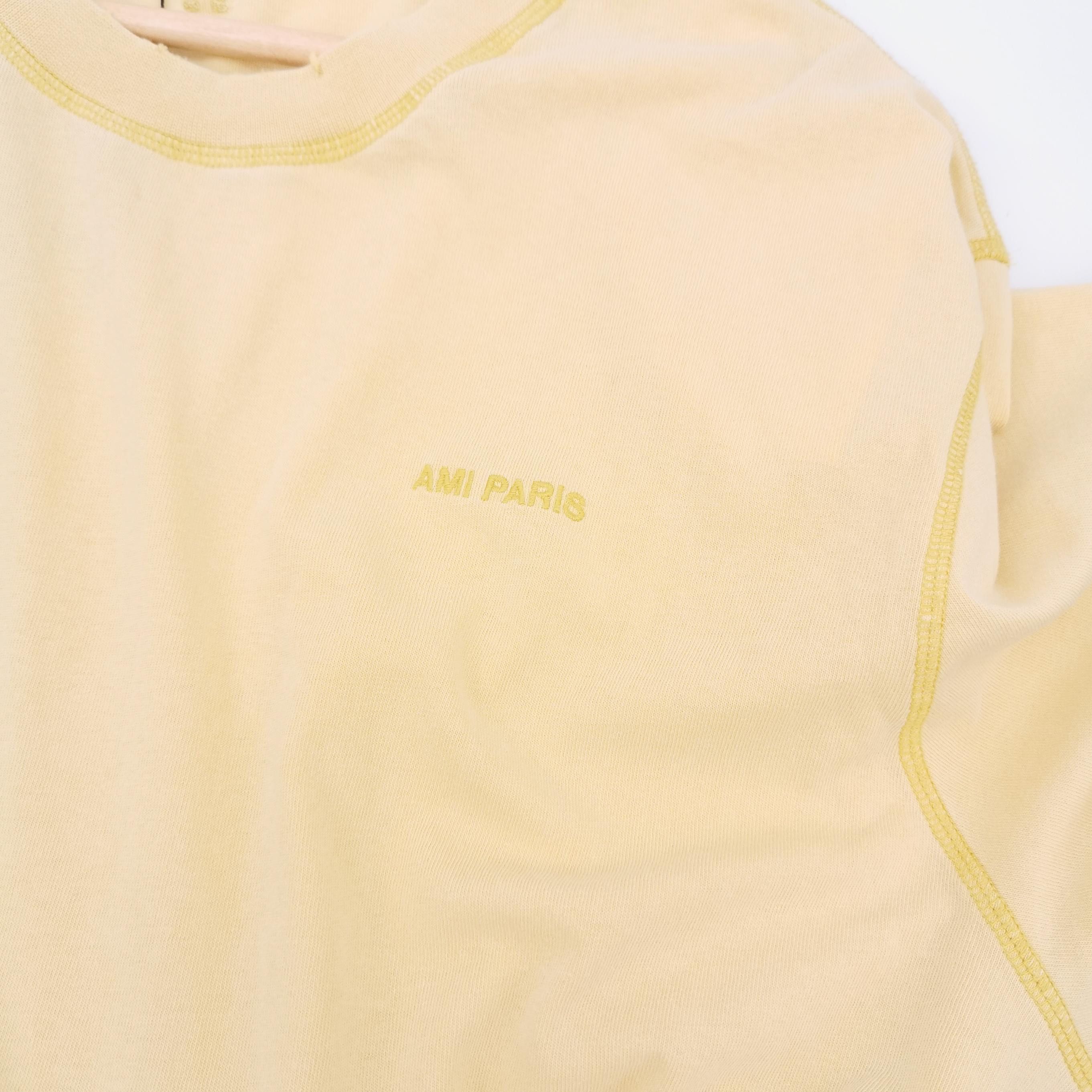 AMI AMI Logo Embroidery T-Shirt US L Size US L / EU 52-54 / 3 - 5 Thumbnail