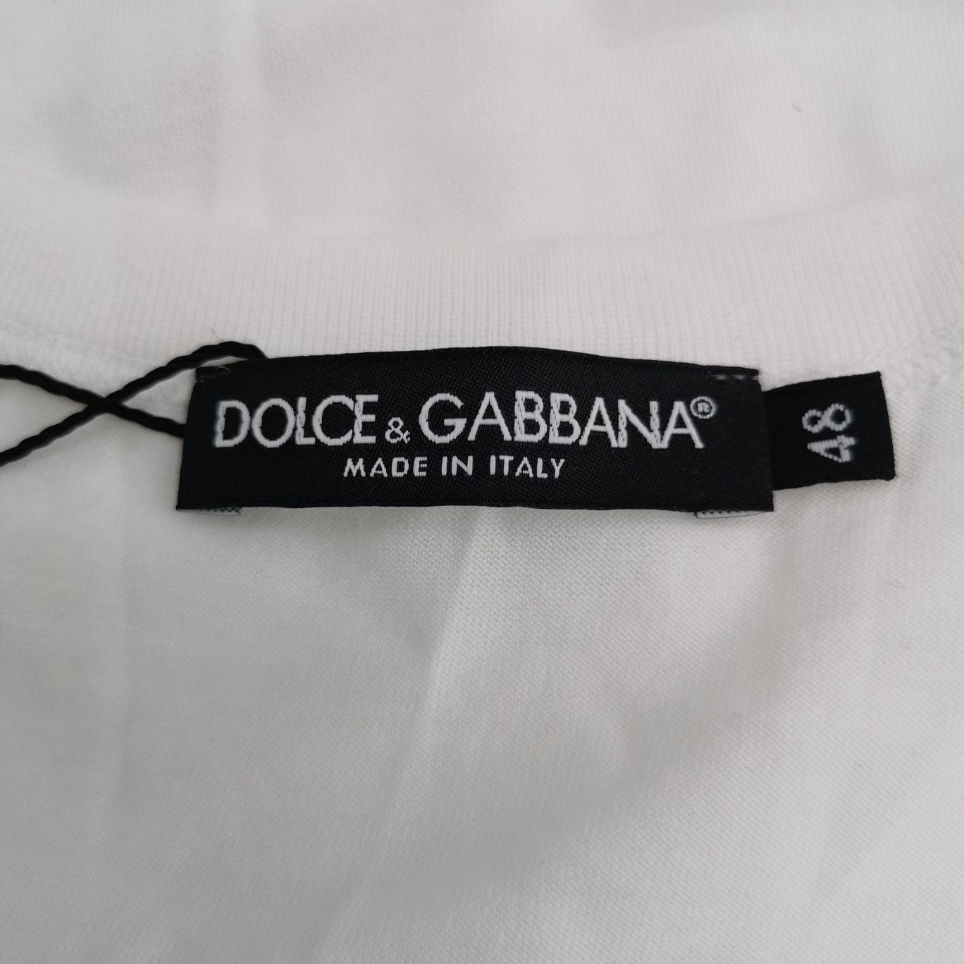 Dolce & Gabbana Dolce & Gabbana Crown Embroidered V-Neck T-Shirt 48 Size US M / EU 48-50 / 2 - 6 Thumbnail
