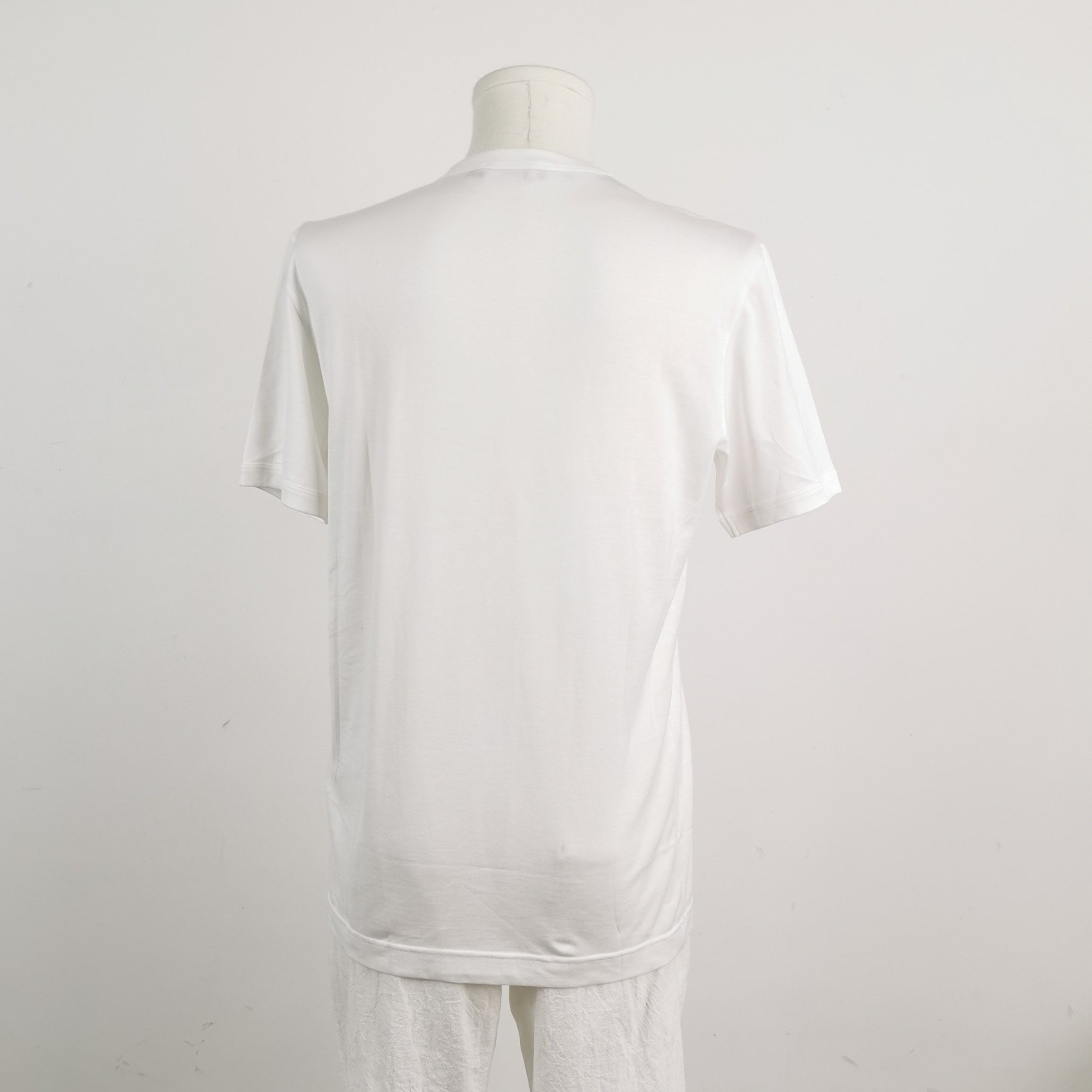 Dolce & Gabbana Dolce & Gabbana Crown Embroidered V-Neck T-Shirt 48 Size US M / EU 48-50 / 2 - 3 Thumbnail