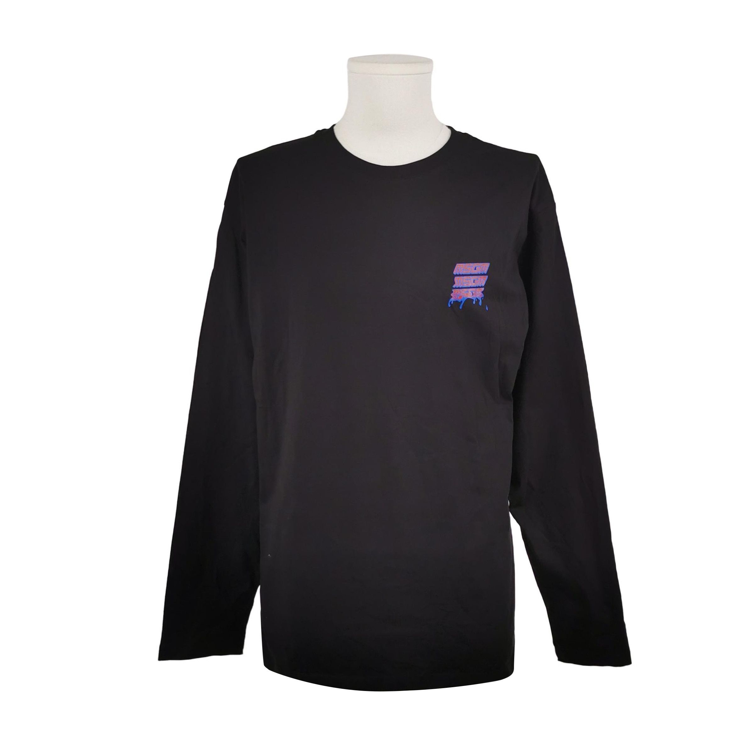 MSGM MSGM Logo Graphic Long Sleeve T-Shirt Size M Size US M / EU 48-50 / 2 - 2 Thumbnail