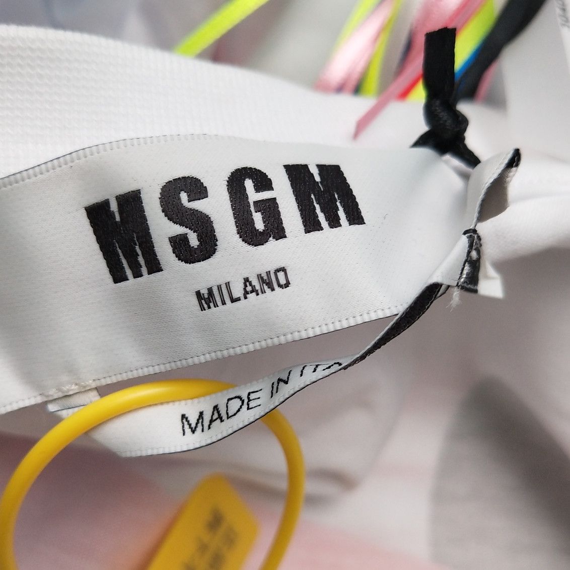 MSGM MSGM Logo Print Long Sleeve T-Shirt US M Size US M / EU 48-50 / 2 - 6 Thumbnail