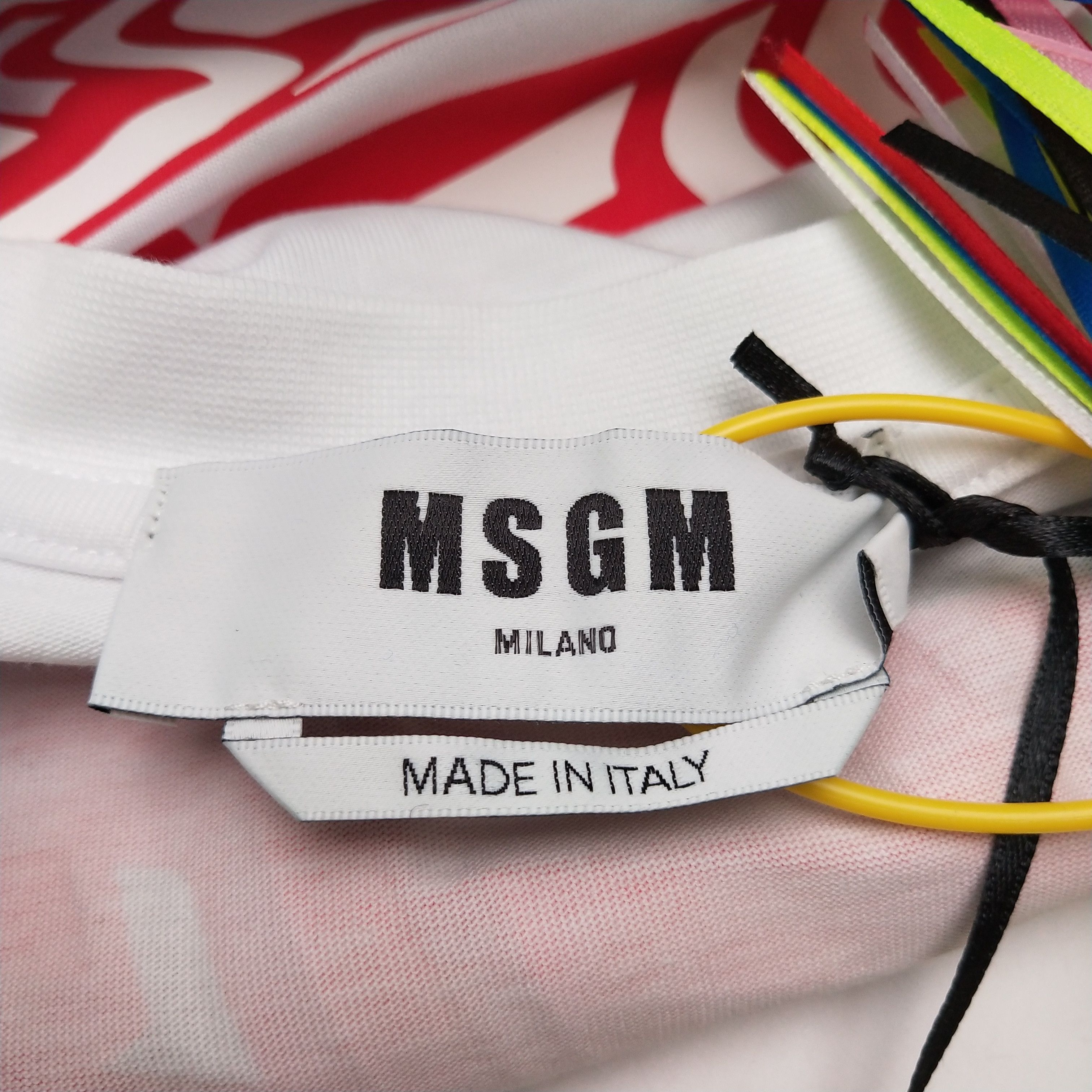 MSGM MSGM Drip Logo Long Sleeve T-Shirt XL Size US XL / EU 56 / 4 - 6 Thumbnail
