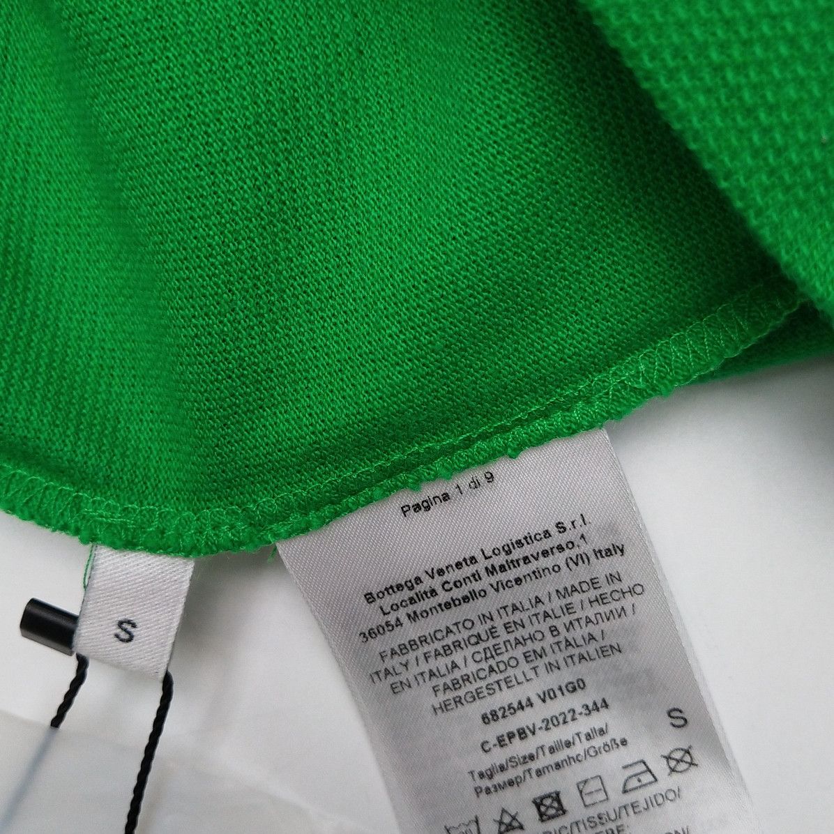 Bottega Veneta Bottega Veneta Green Cotton Polo Shirt Size S Size US S / EU 44-46 / 1 - 9 Thumbnail