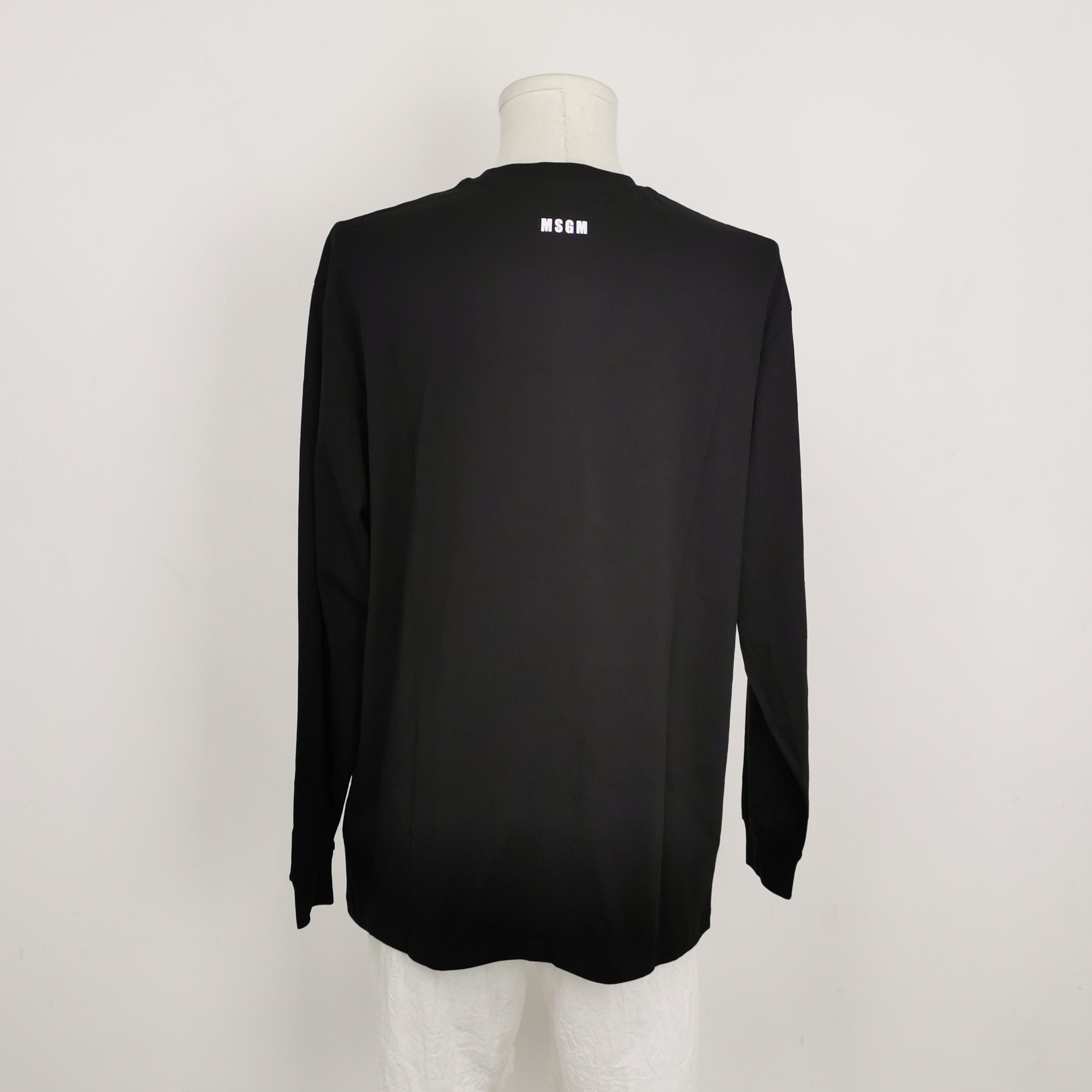 MSGM MSGM x Dario Argento Eye Graphic Long Sleeve T-Shirt M Size US M / EU 48-50 / 2 - 3 Thumbnail