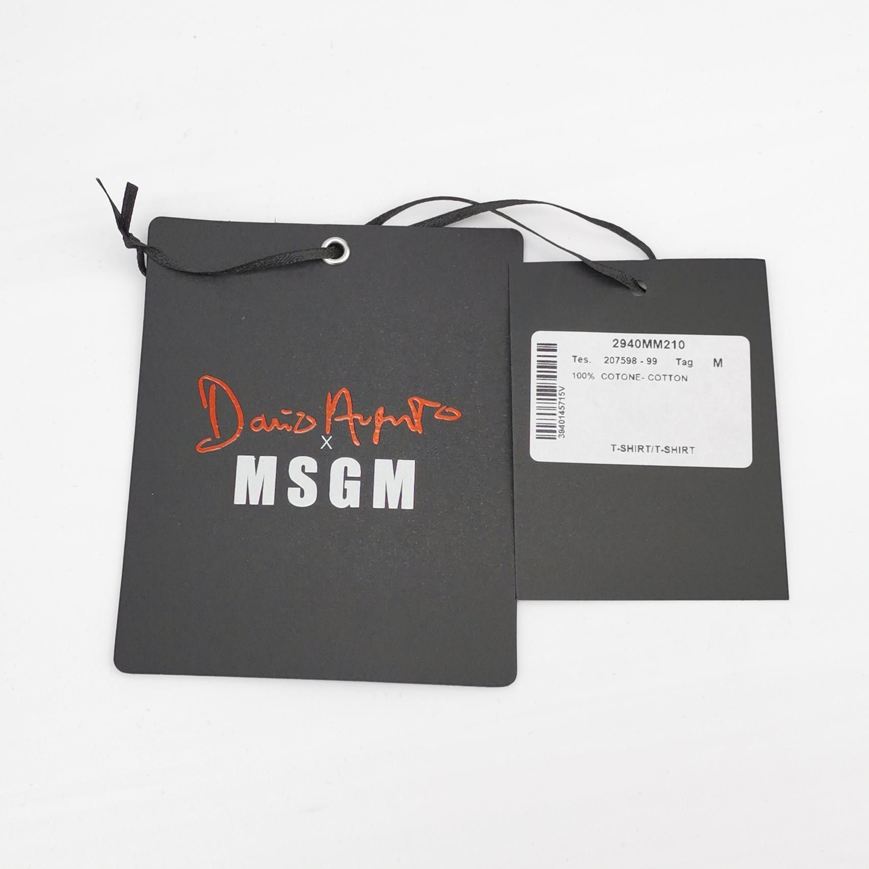 MSGM MSGM x Dario Argento Eye Graphic Long Sleeve T-Shirt M Size US M / EU 48-50 / 2 - 5 Thumbnail