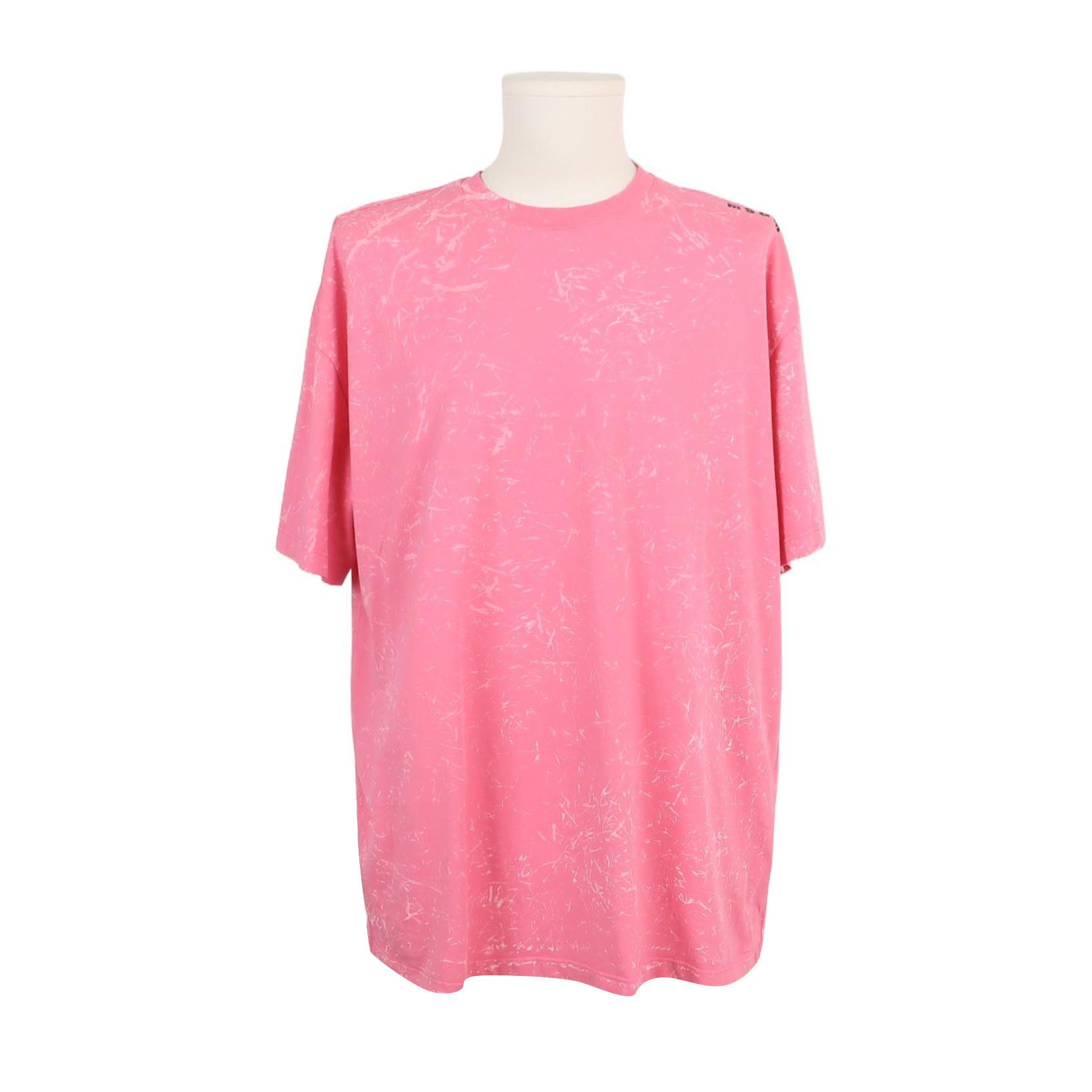 MSGM MSGM Pink Acid Wash Logo T-Shirt Size M Size US M / EU 48-50 / 2 - 2 Thumbnail