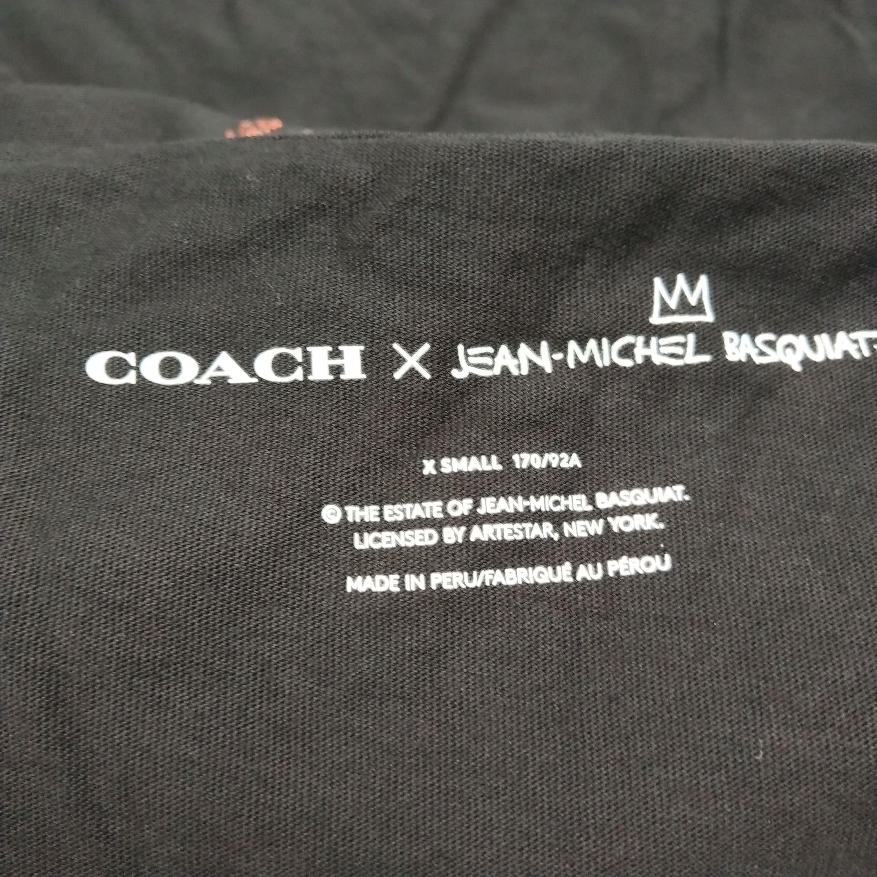 Coach Coach x Jean-Michel Basquiat Graphic T-Shirt XS Size US XS / EU 42 / 0 - 5 Thumbnail