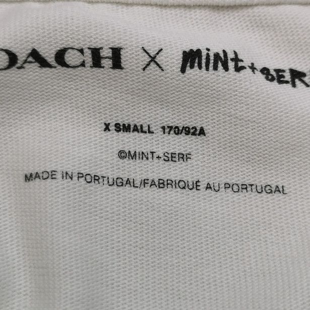 Coach Coach x Mint+Serf Graffiti Logo T-Shirt US XS Size US XS / EU 42 / 0 - 7 Thumbnail