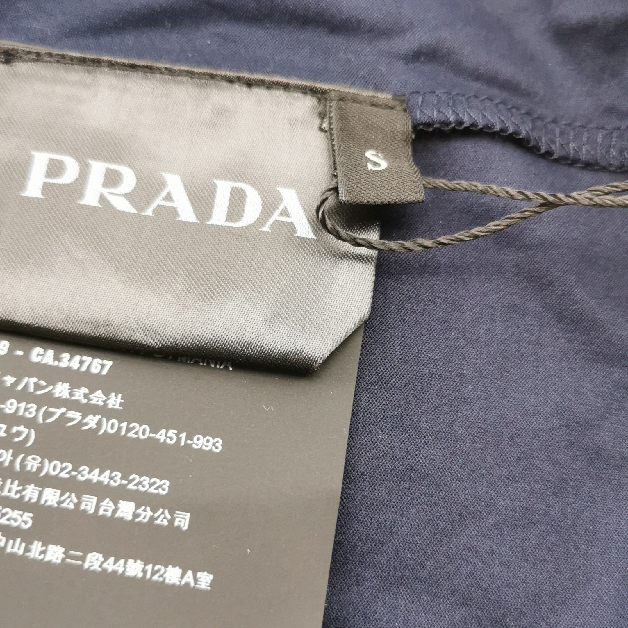 Prada Prada Logo Pocket Cotton T-Shirt S Size US S / EU 44-46 / 1 - 10 Thumbnail
