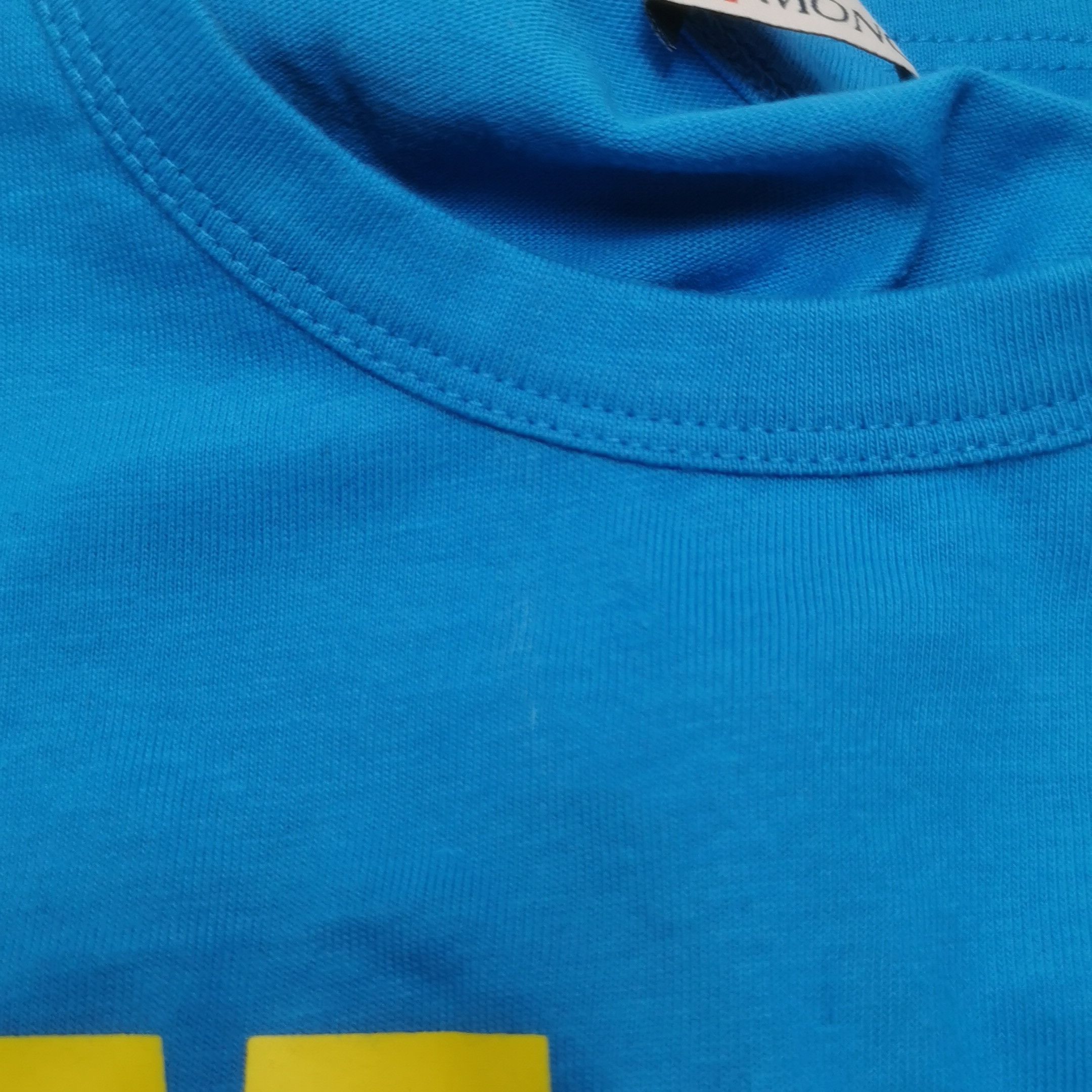 Moncler Moncler Blue Altitude Graphic T-Shirt S Size US S / EU 44-46 / 1 - 10 Thumbnail