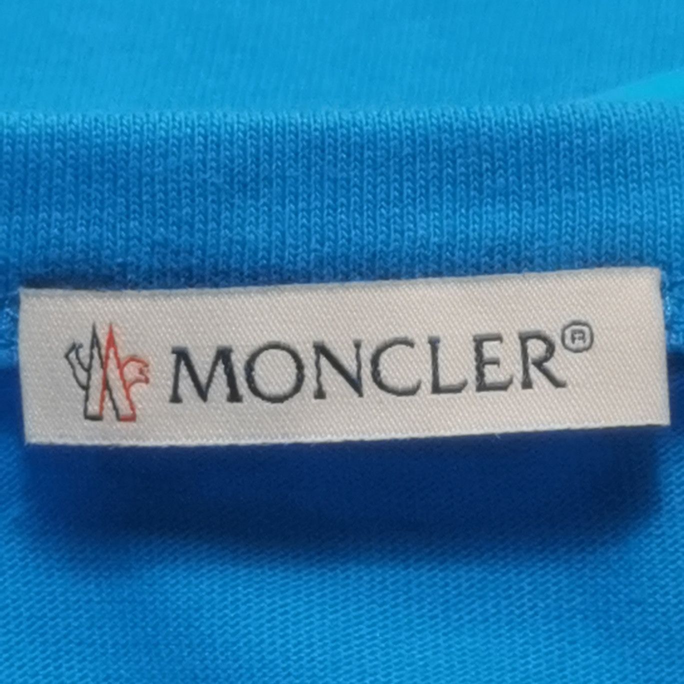Moncler Moncler Blue Altitude Graphic T-Shirt S Size US S / EU 44-46 / 1 - 6 Thumbnail