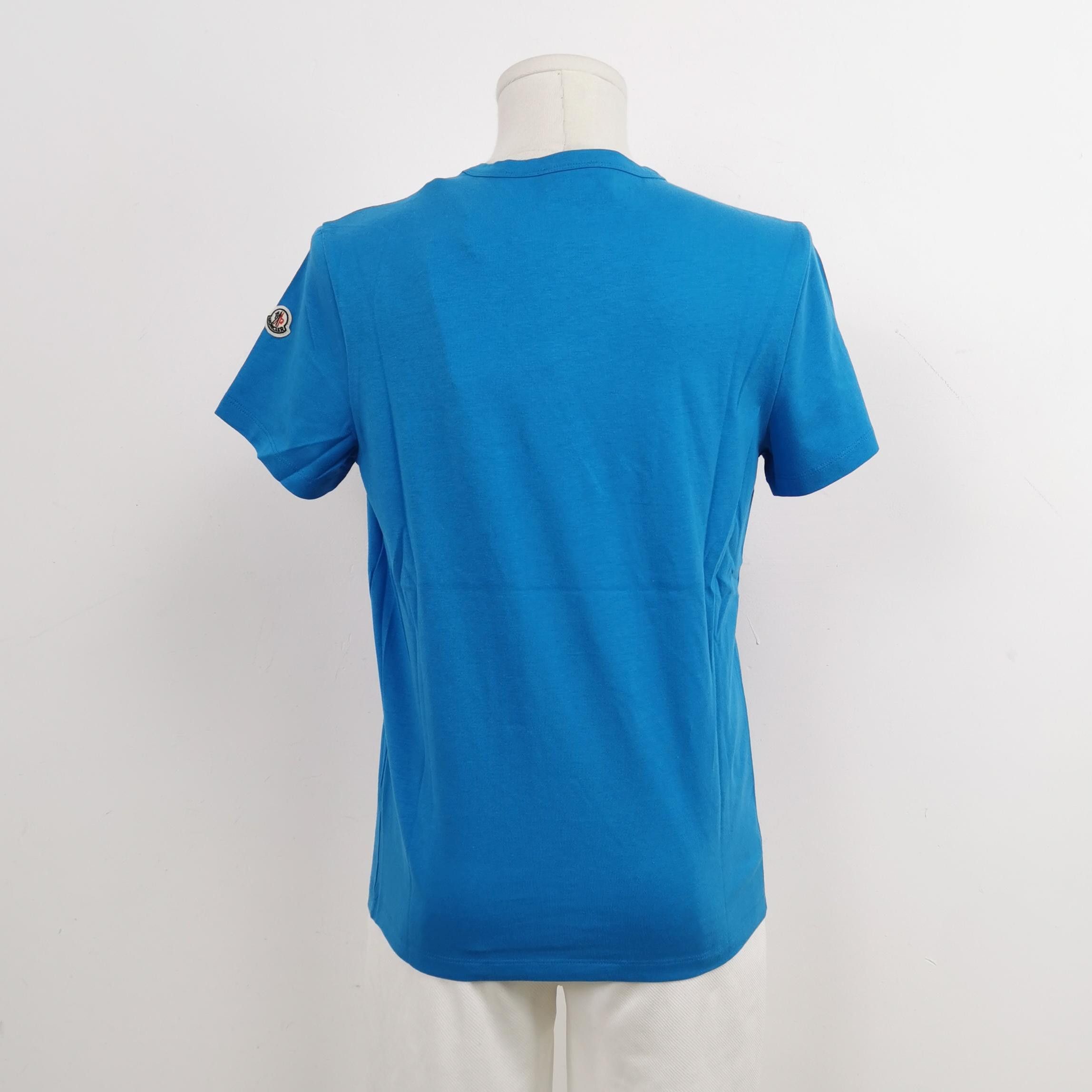 Moncler Moncler Blue Altitude Graphic T-Shirt S Size US S / EU 44-46 / 1 - 3 Thumbnail