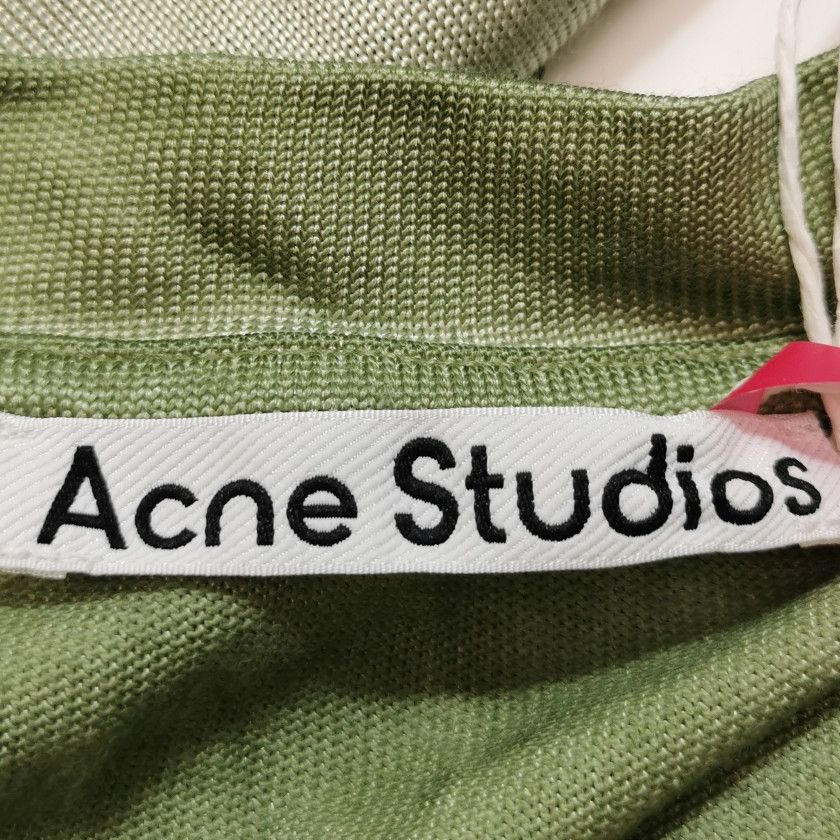 Acne Studios Acne Studios Logo Viscose Blend T-Shirt S Size US S / EU 44-46 / 1 - 6 Thumbnail