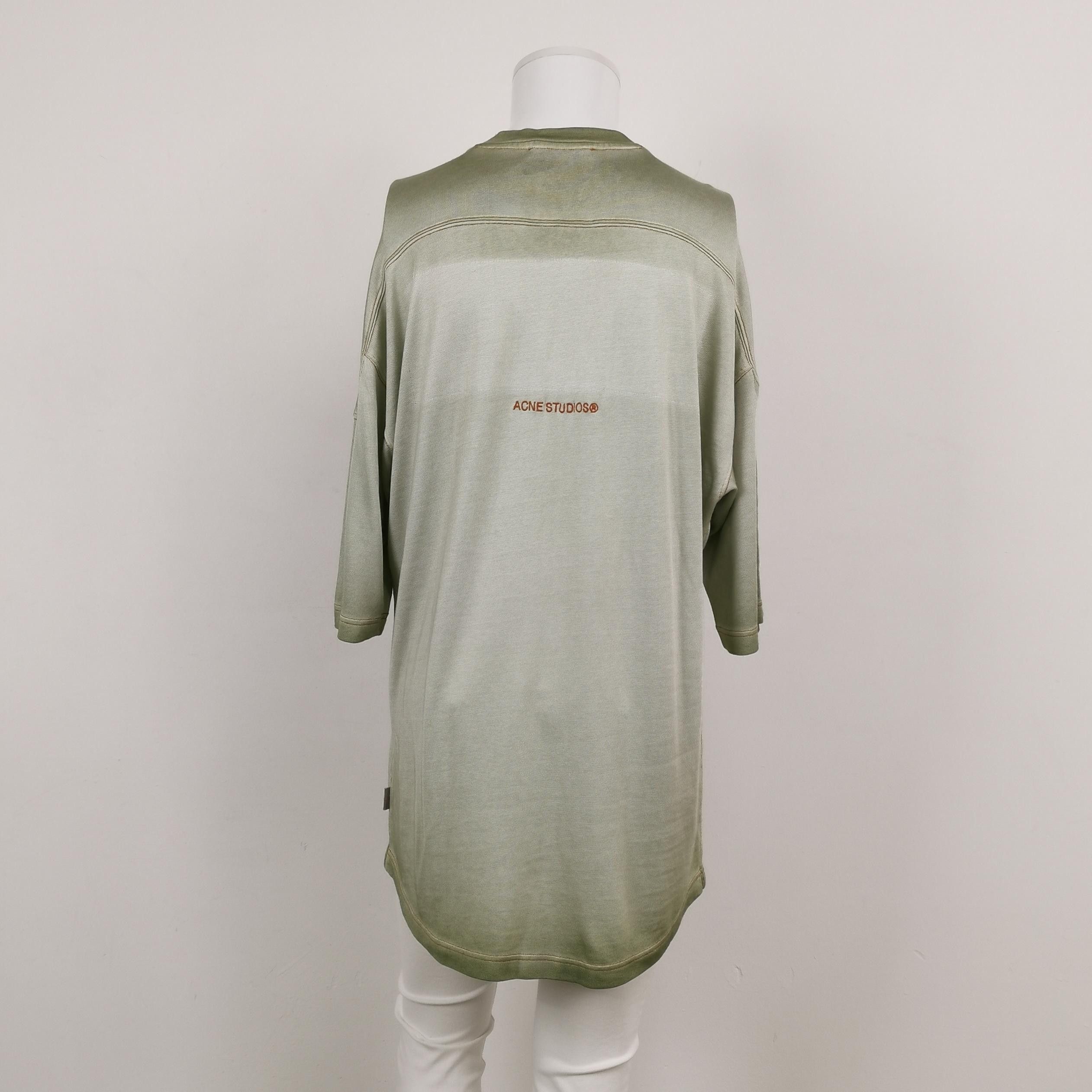 Acne Studios Acne Studios Logo Viscose Blend T-Shirt S Size US S / EU 44-46 / 1 - 3 Thumbnail