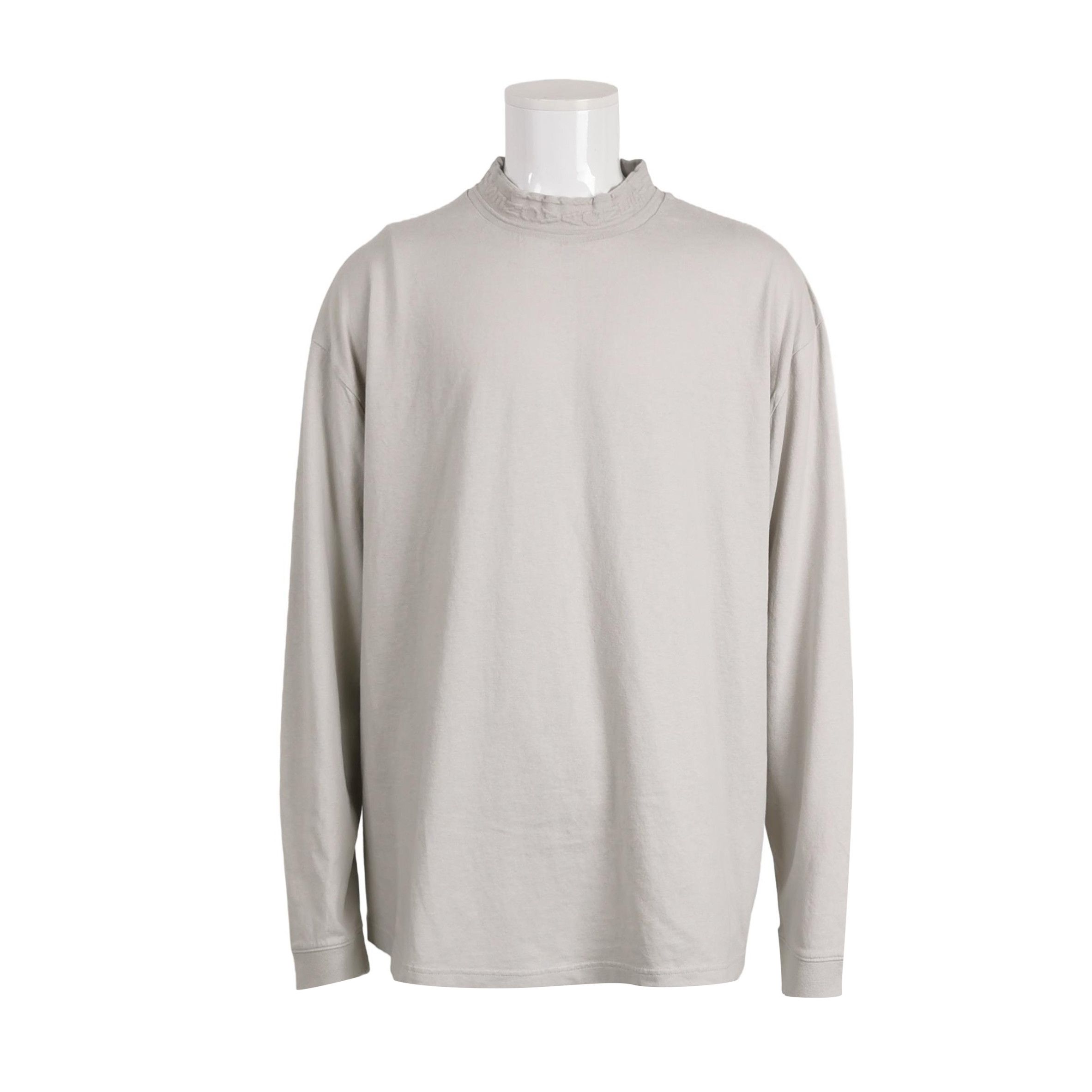 Acne Studios Acne Studios Logo Neck Long Sleeve T-Shirt M Size US M / EU 48-50 / 2 - 2 Thumbnail