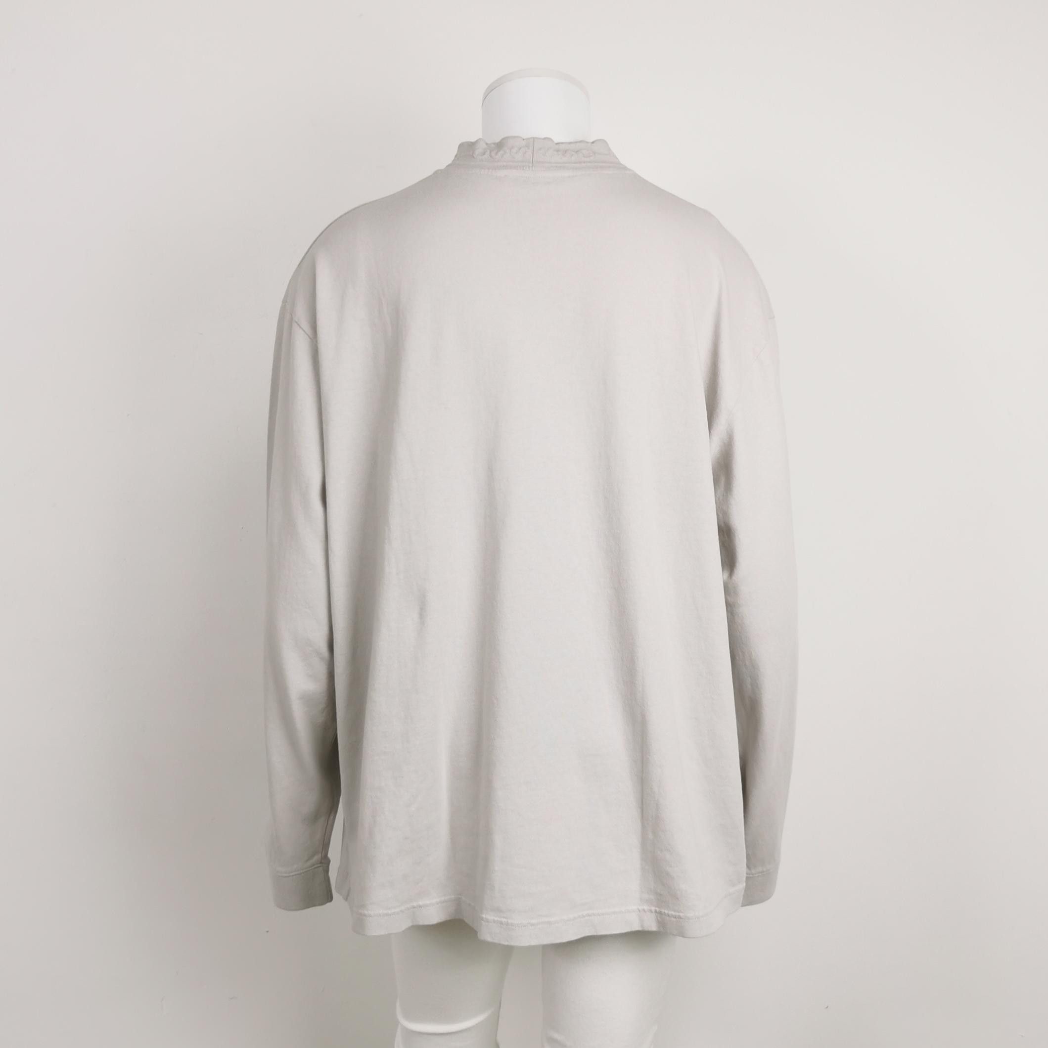 Acne Studios Acne Studios Logo Neck Long Sleeve T-Shirt M Size US M / EU 48-50 / 2 - 3 Thumbnail