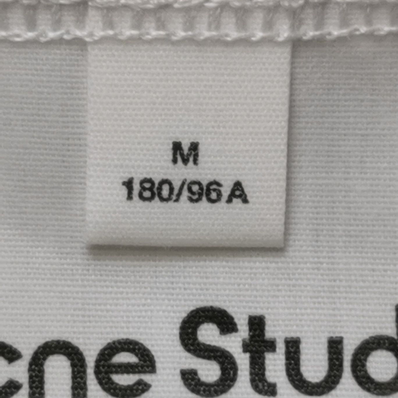 Acne Studios Acne Studios Logo Neck Long Sleeve T-Shirt M Size US M / EU 48-50 / 2 - 7 Thumbnail