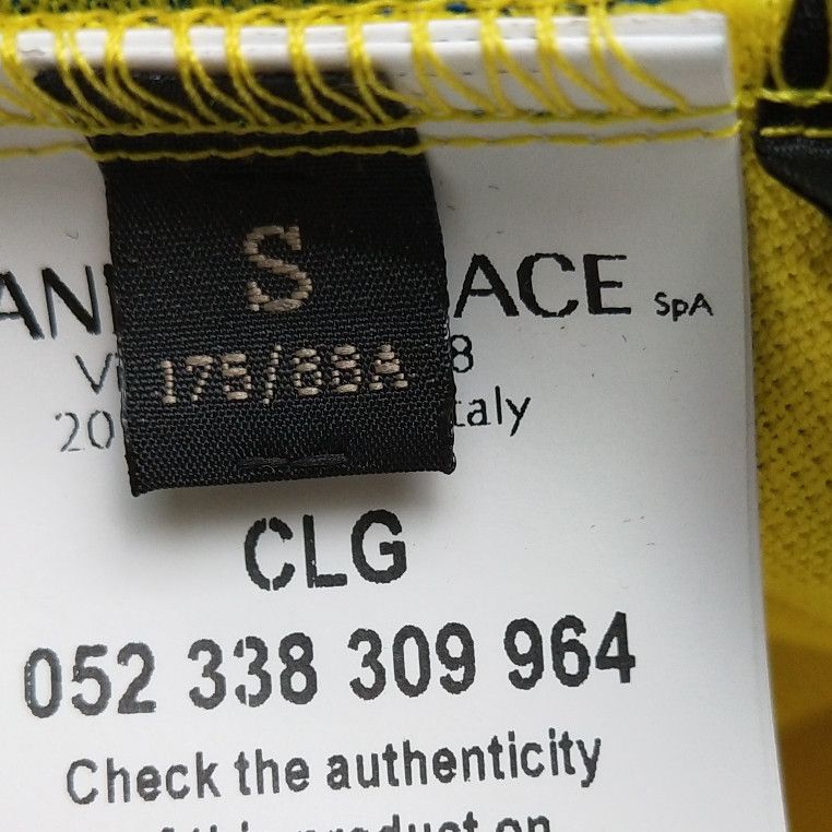 Versace Versace Graphic Print Cotton Polo Shirt Size S Size US S / EU 44-46 / 1 - 7 Thumbnail