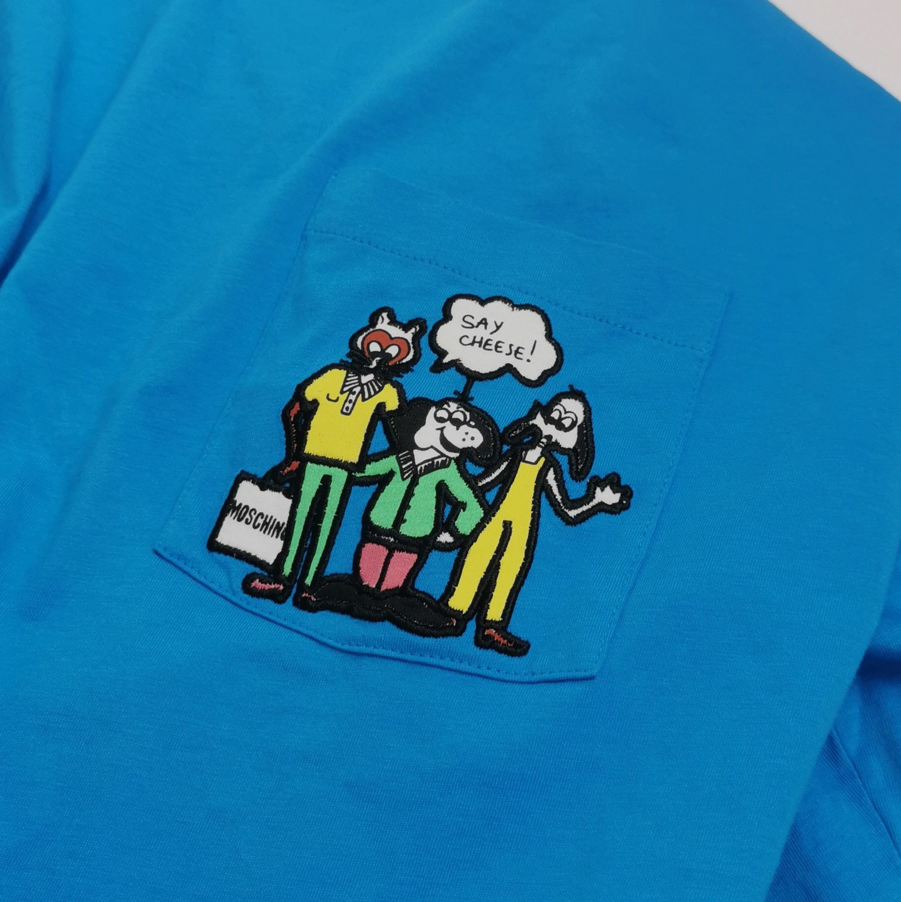 Moschino Moschino Say Cheese Graphic T-Shirt Size 48 Size US M / EU 48-50 / 2 - 4 Thumbnail