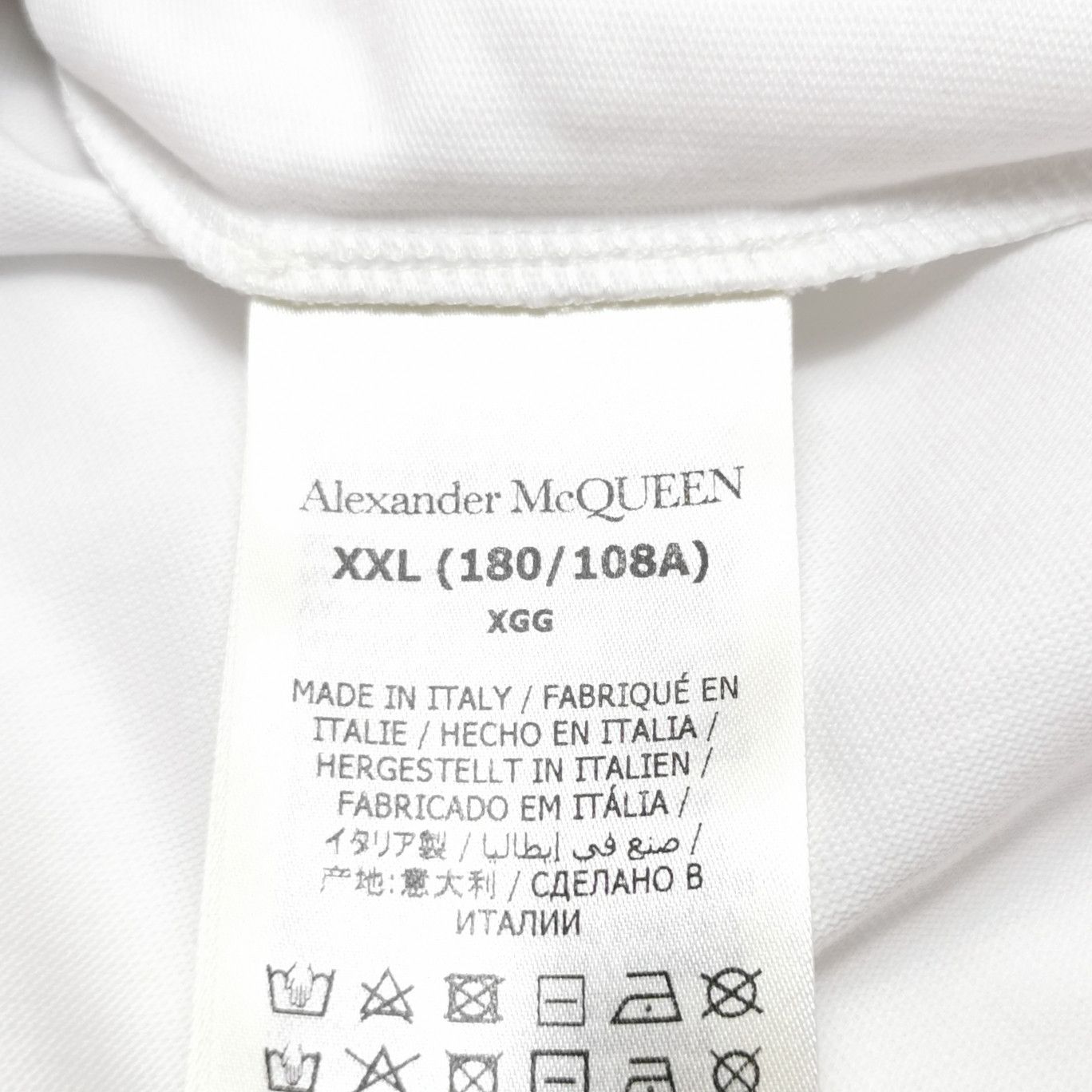 Alexander McQueen Alexander McQueen Halftone Logo Print T-Shirt XXL Size US XXL / EU 58 / 5 - 8 Thumbnail