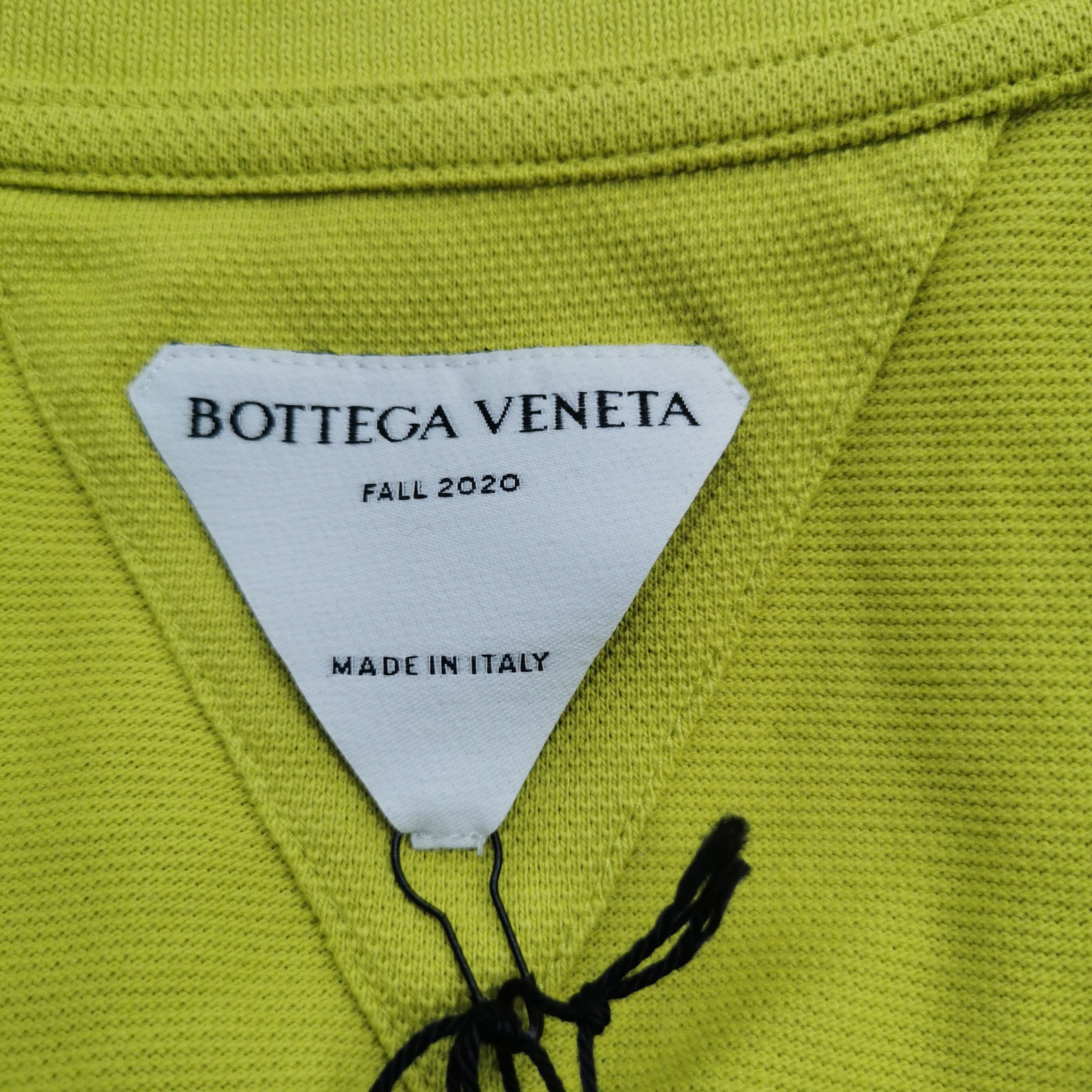 Bottega Veneta Bottega Veneta Fall 2020 Green Pique Polo Shirt XS Size US XS / EU 42 / 0 - 5 Thumbnail