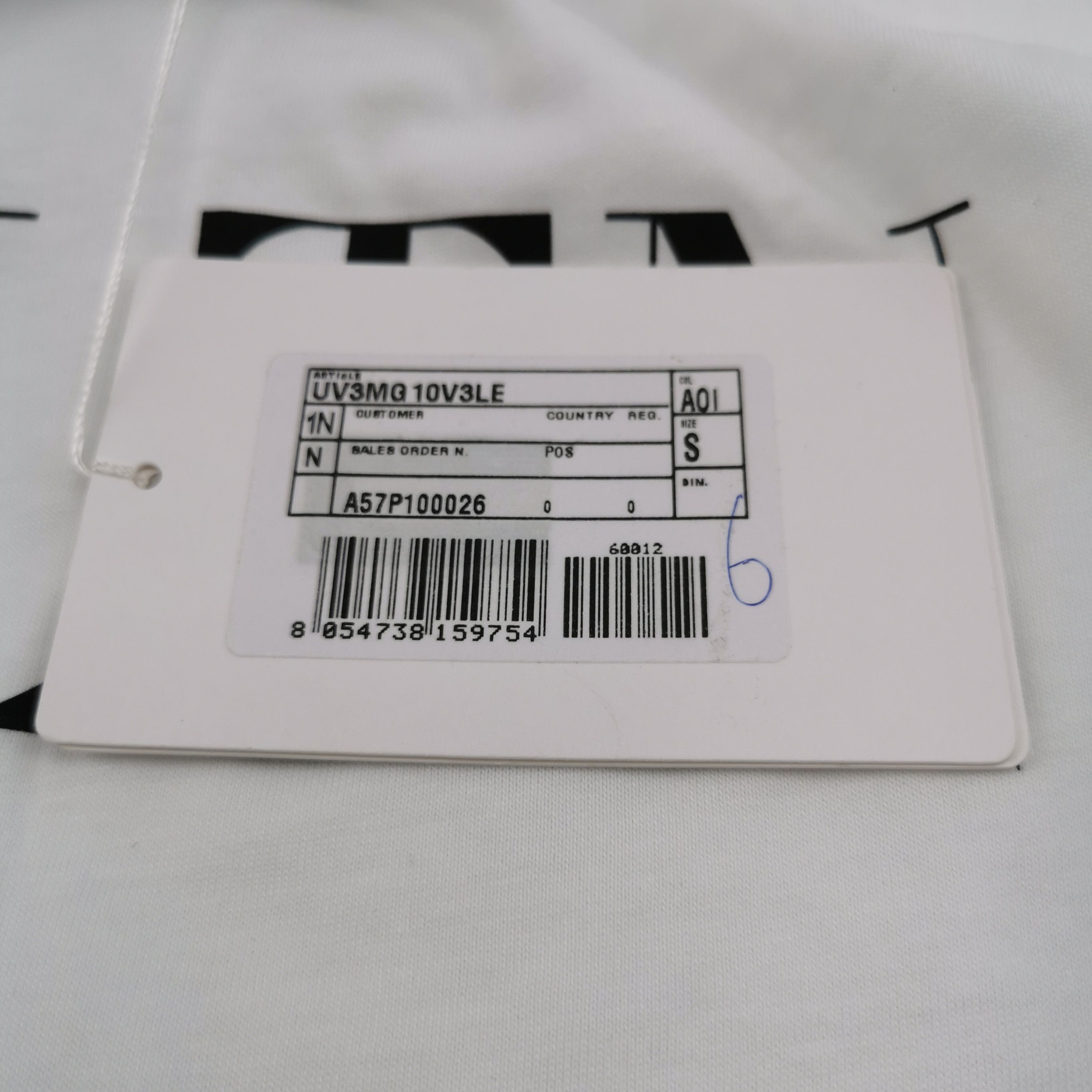 Valentino Valentino VLTN Logo Print T-Shirt S Size US S / EU 44-46 / 1 - 9 Thumbnail