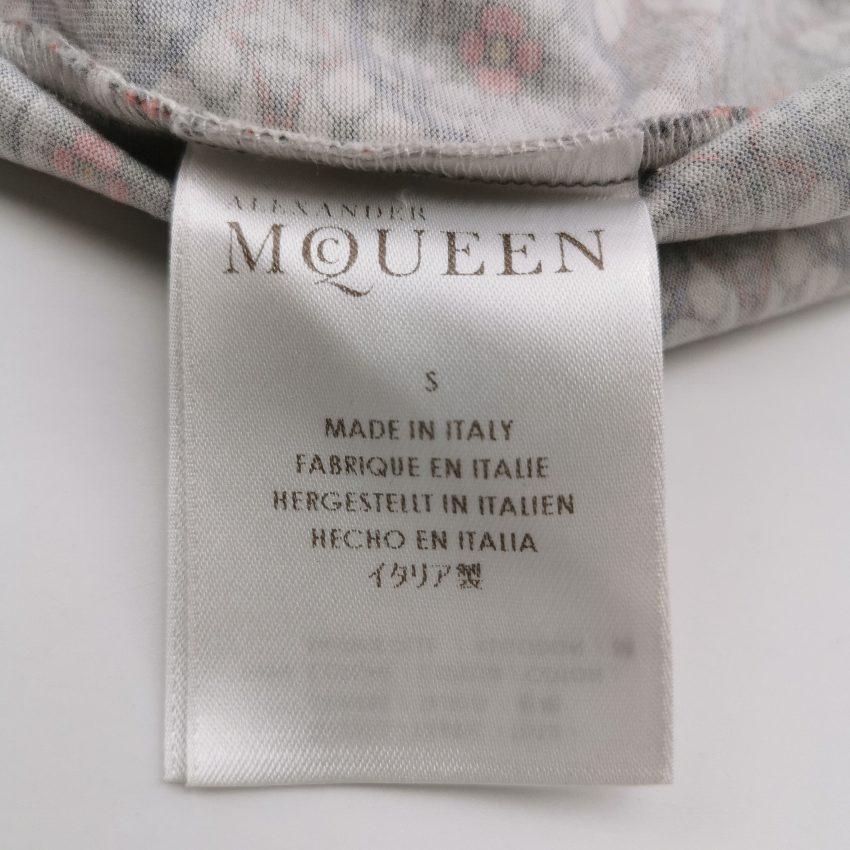 Alexander McQueen Alexander McQueen Skull Pattern T-Shirt Size S Size US S / EU 44-46 / 1 - 6 Thumbnail