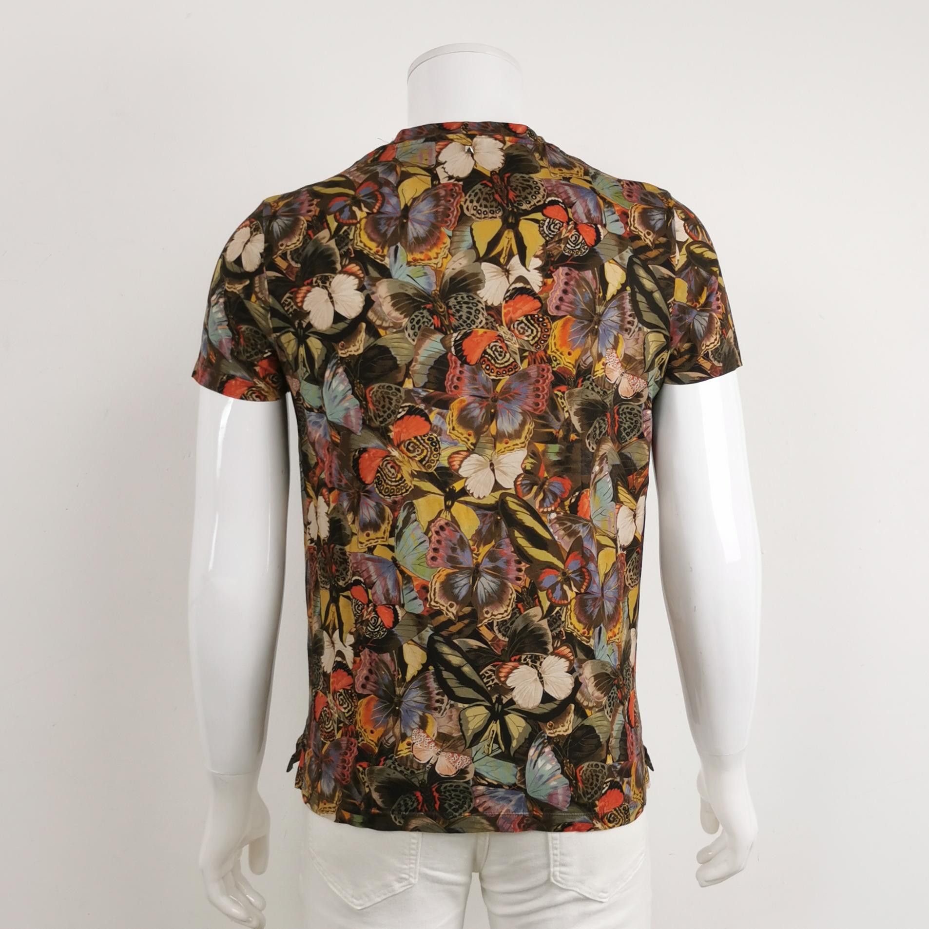 Valentino Valentino Butterfly Print T-Shirt XS Size US XS / EU 42 / 0 - 3 Thumbnail