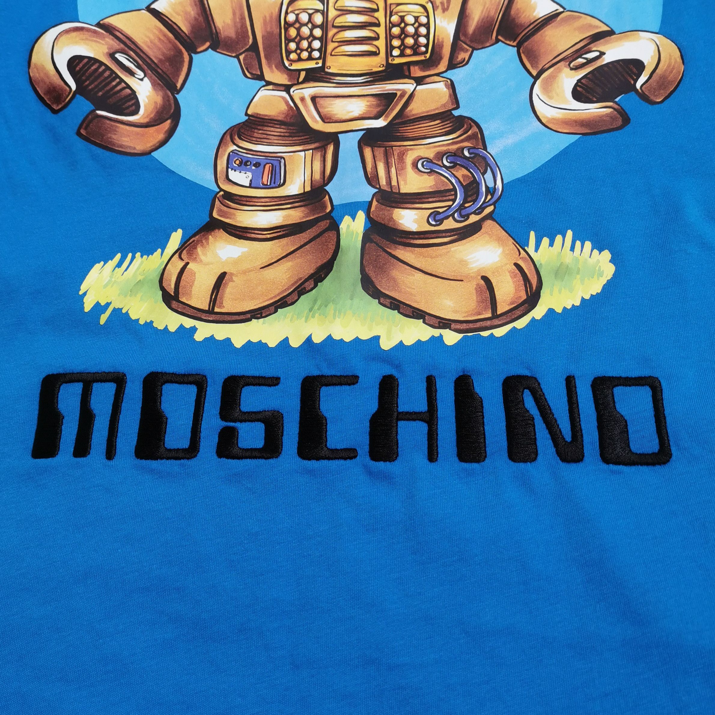 Moschino Moschino Robot Bear Graphic T-Shirt EU 48 Size US M / EU 48-50 / 2 - 4 Thumbnail