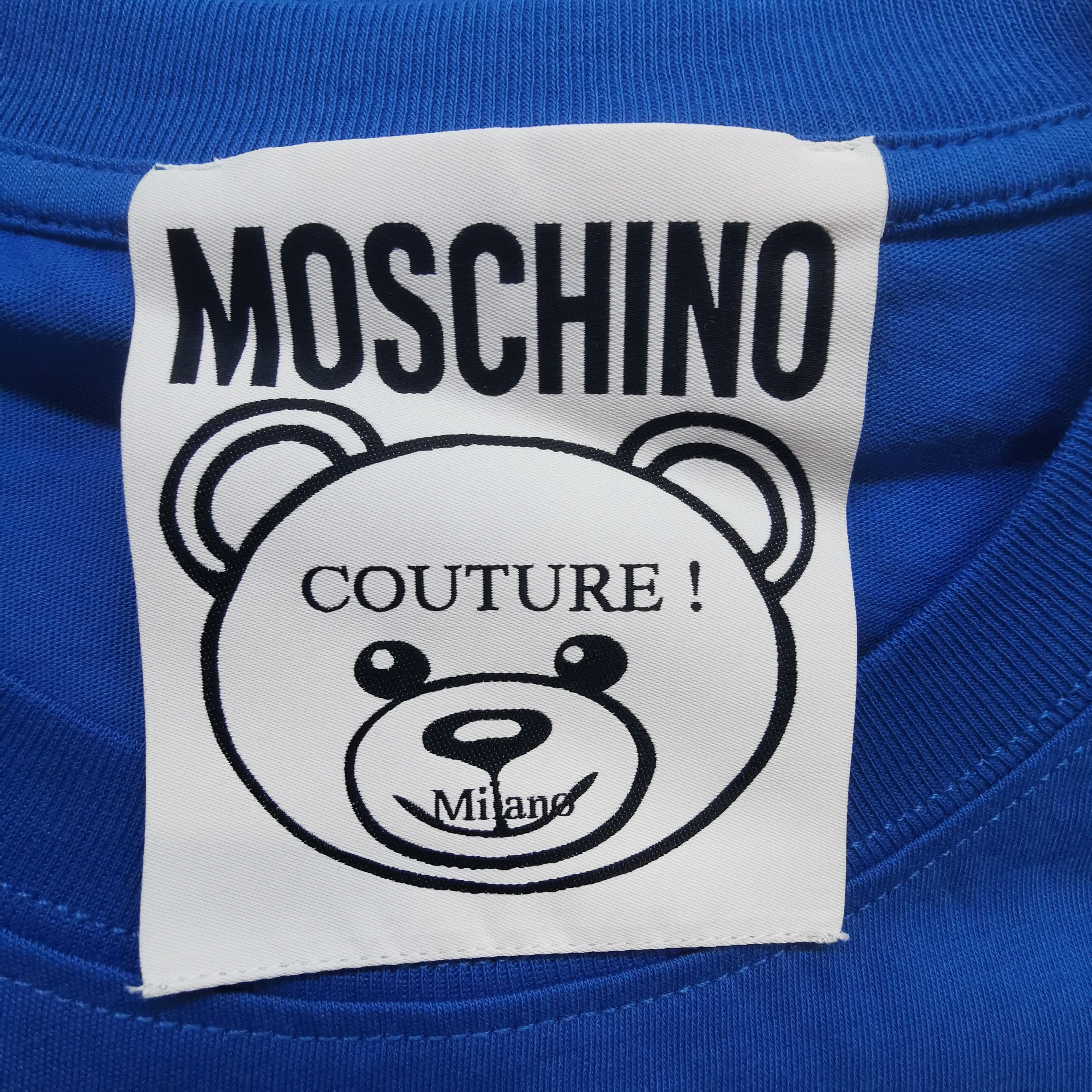 Moschino Moschino Robot Bear Graphic T-Shirt EU 48 Size US M / EU 48-50 / 2 - 6 Thumbnail