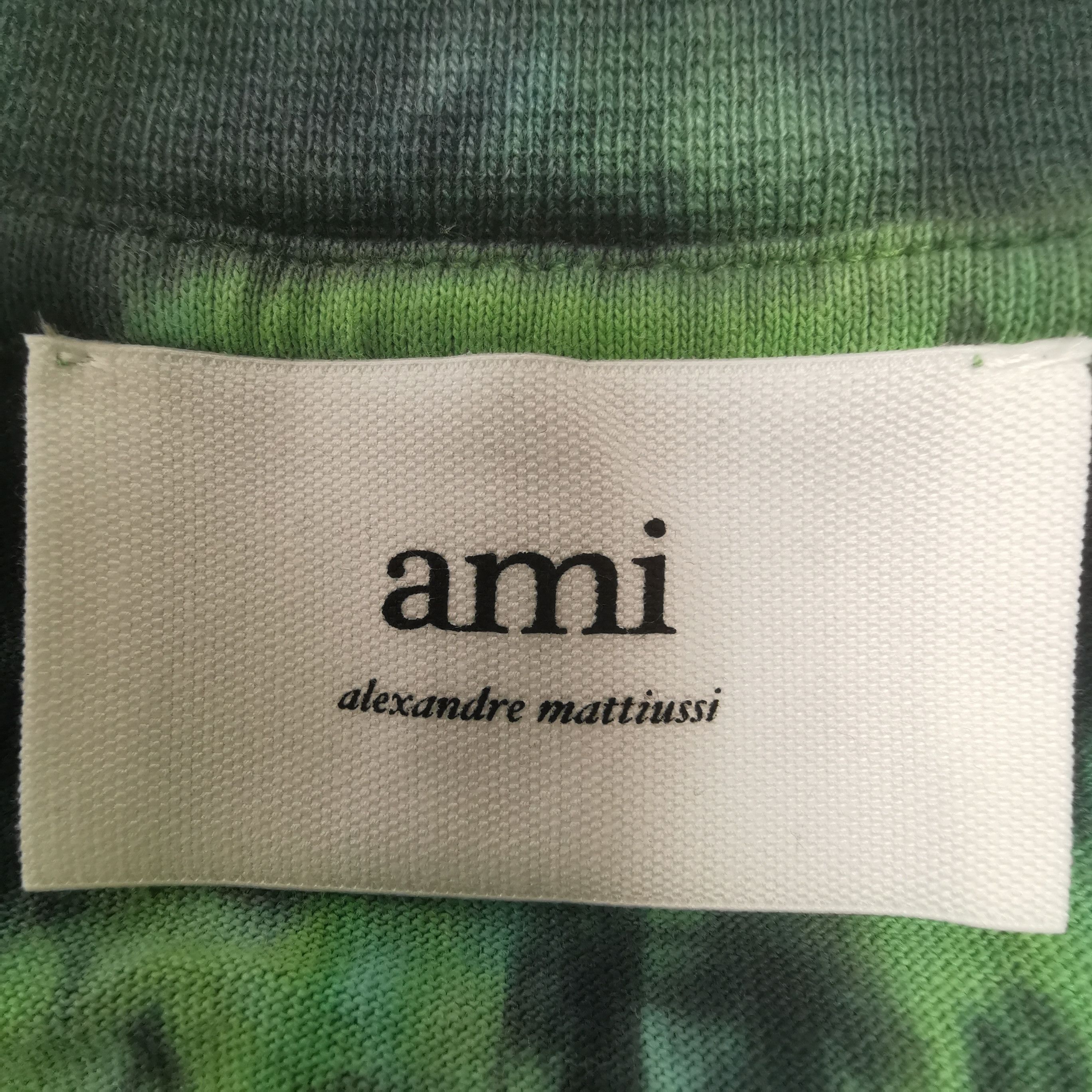 AMI AMI Alexandre Mattiussi Tie-Dye T-Shirt Size M Size US M / EU 48-50 / 2 - 7 Thumbnail