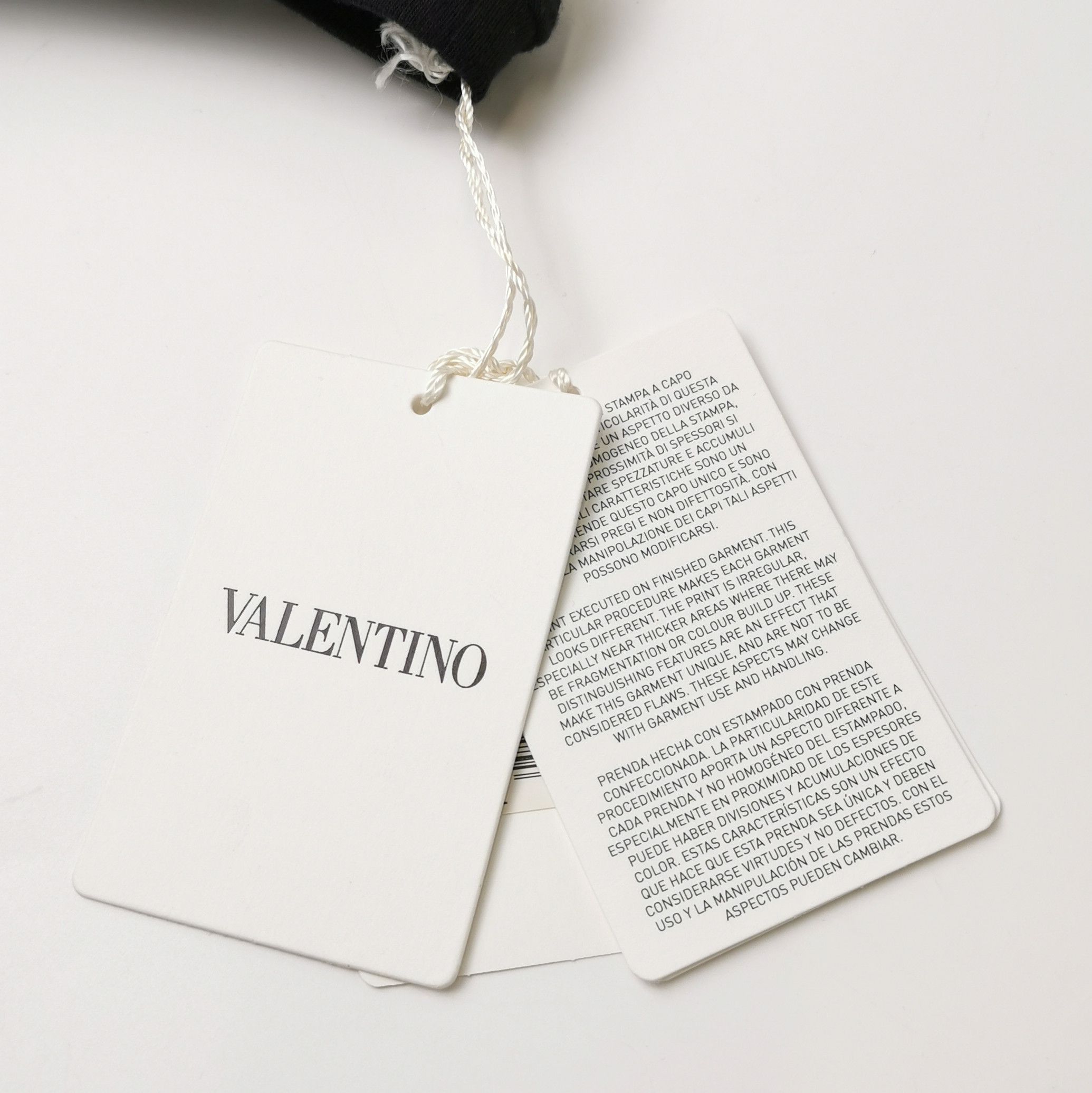Valentino Valentino Logo Print Cotton T-Shirt M Size US M / EU 48-50 / 2 - 5 Thumbnail