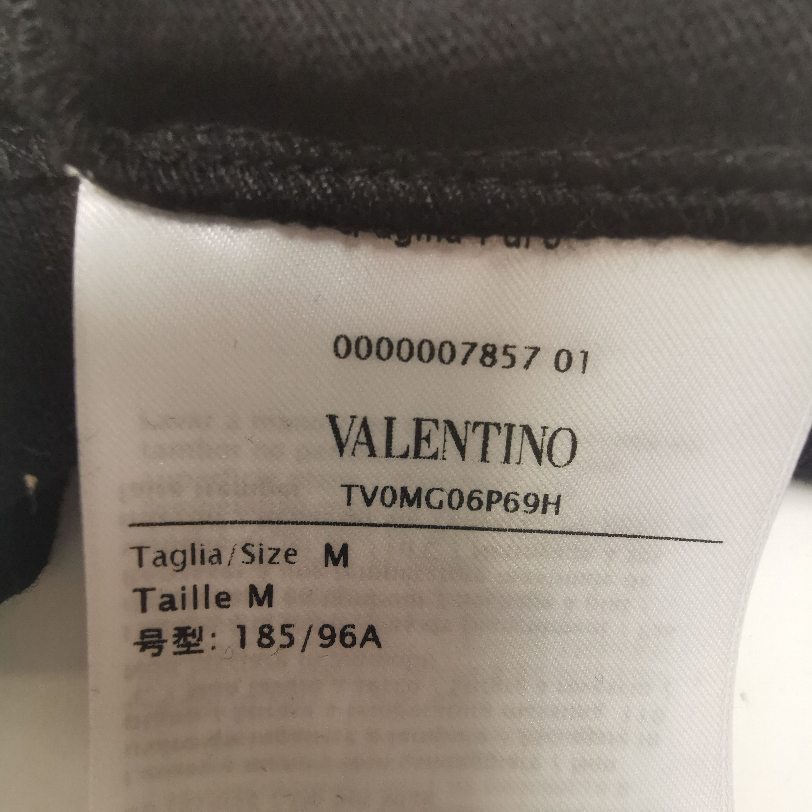 Valentino Valentino Logo Print Cotton T-Shirt M Size US M / EU 48-50 / 2 - 7 Thumbnail