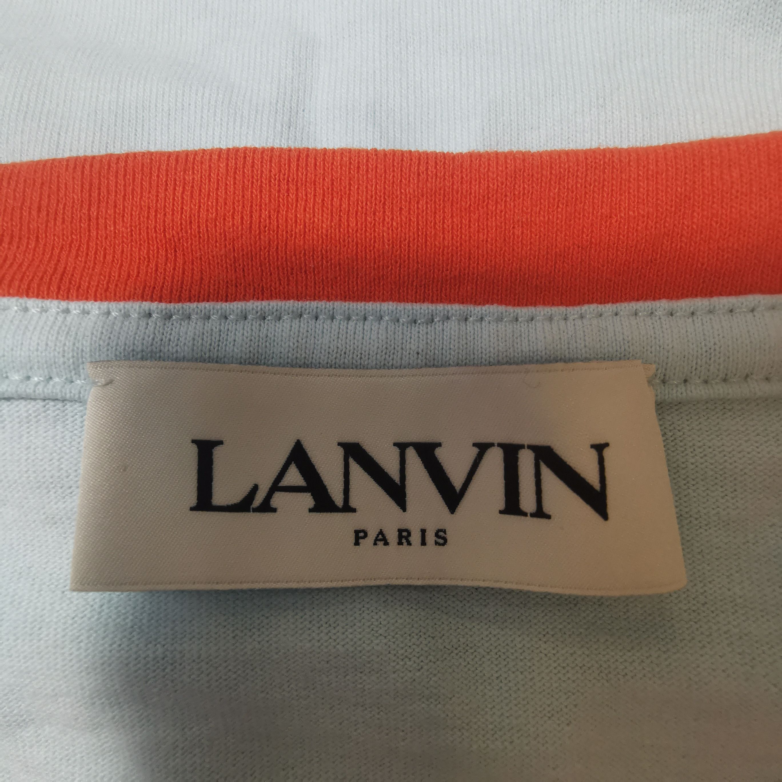 Lanvin Lanvin Graphic Print Ringer T-Shirt L Size US L / EU 52-54 / 3 - 5 Thumbnail