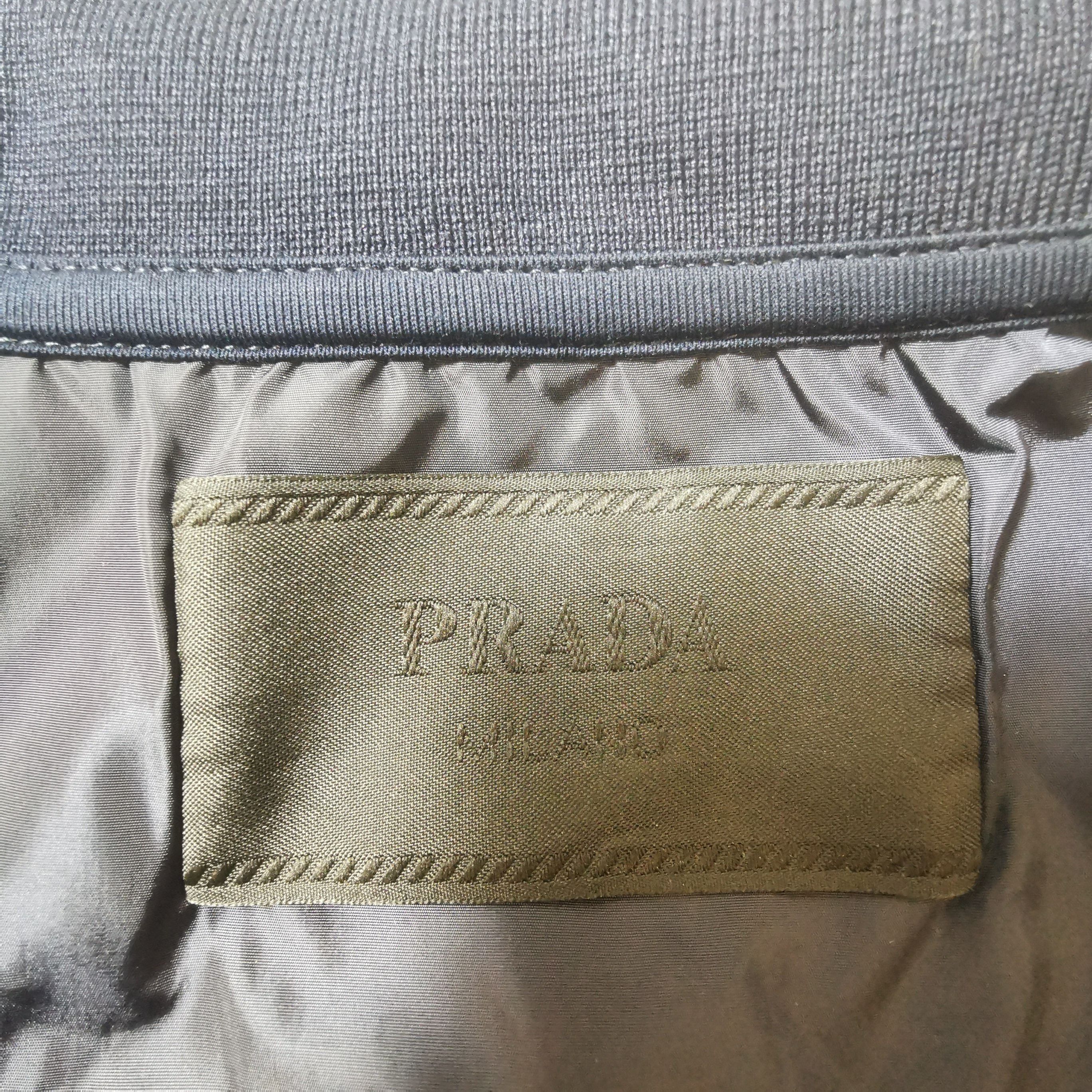 Prada Prada Logo Embroidery Cotton Polo Shirt Size M Size US M / EU 48-50 / 2 - 6 Thumbnail