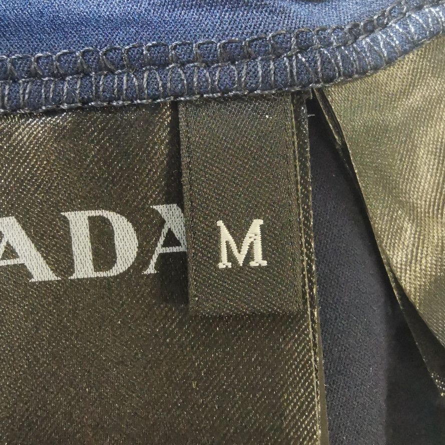 Prada Prada Logo Embroidery Cotton Polo Shirt Size M Size US M / EU 48-50 / 2 - 7 Thumbnail