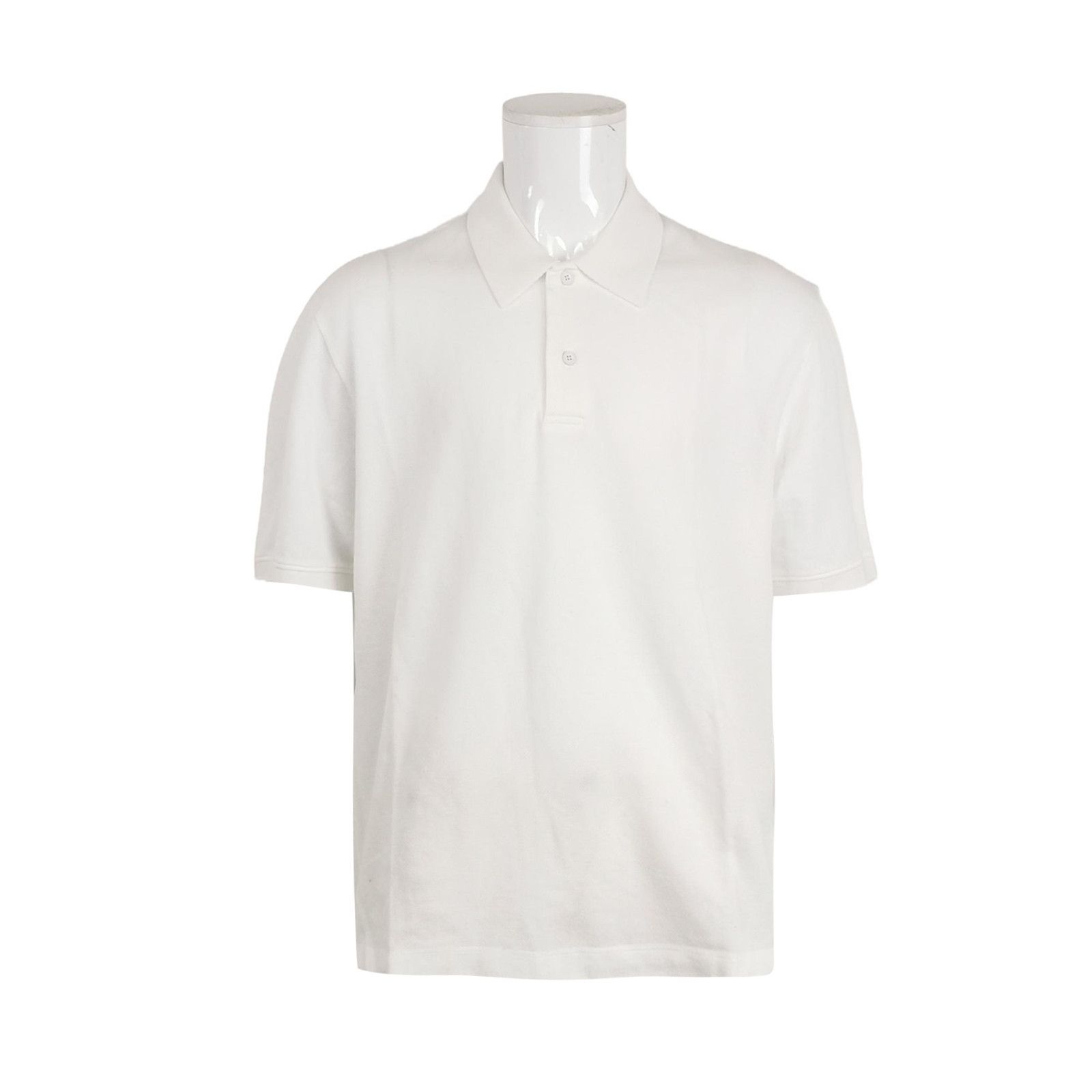 Bottega Veneta Bottega Veneta Solid White Cotton T-Shirt Size 56 Size US XL / EU 56 / 4 - 2 Thumbnail