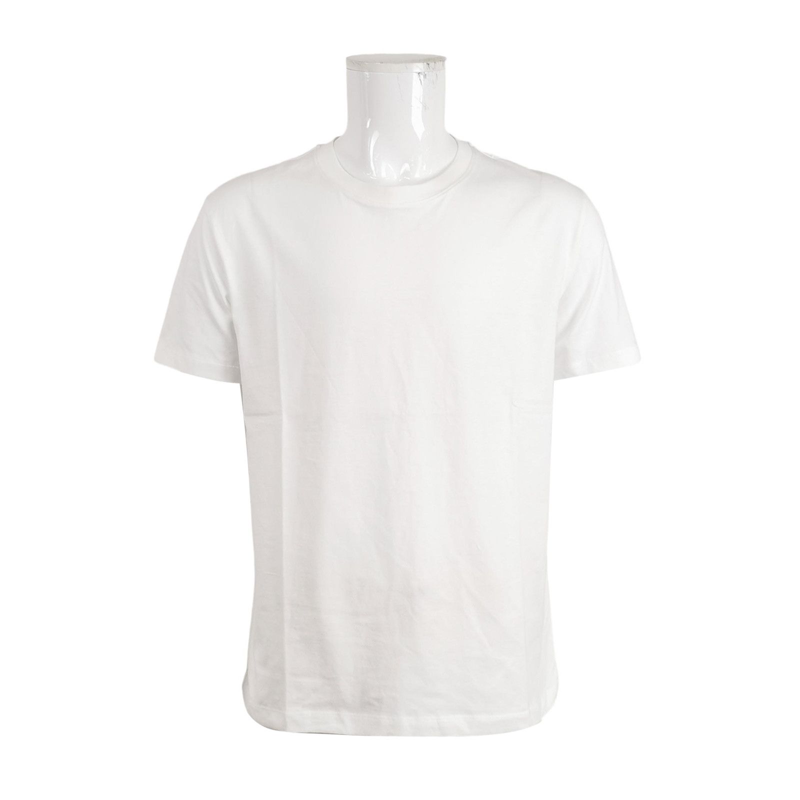 Valentino Valentino White Cotton T-Shirt L Size US L / EU 52-54 / 3 - 2 Thumbnail