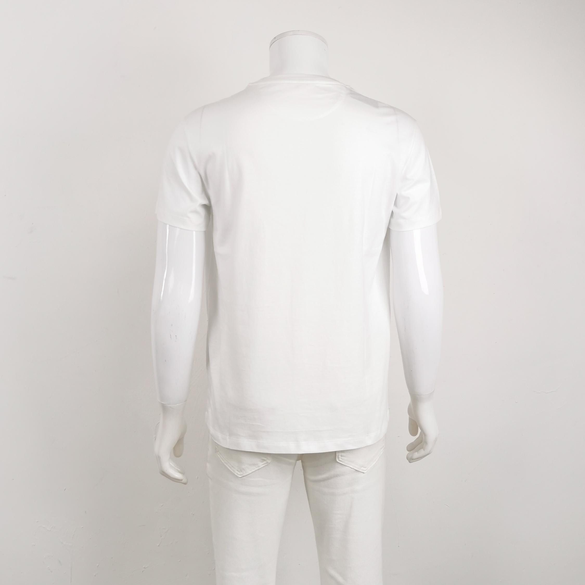 Valentino Valentino Plain White T-Shirt Size M Size US M / EU 48-50 / 2 - 3 Thumbnail