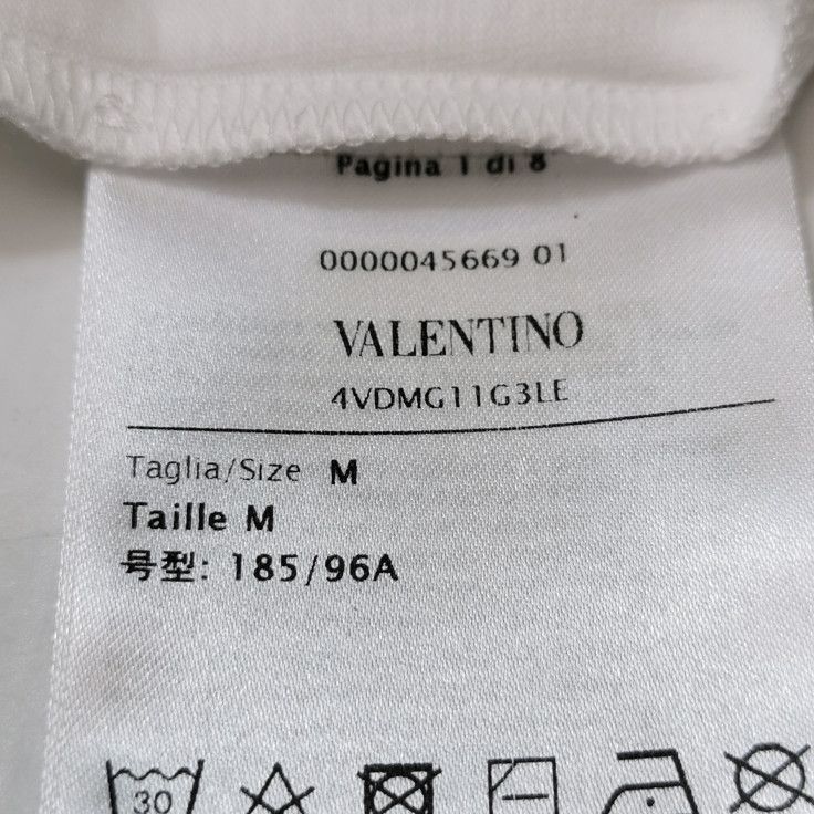 Valentino Valentino Cotton T-Shirt M Size US M / EU 48-50 / 2 - 7 Thumbnail